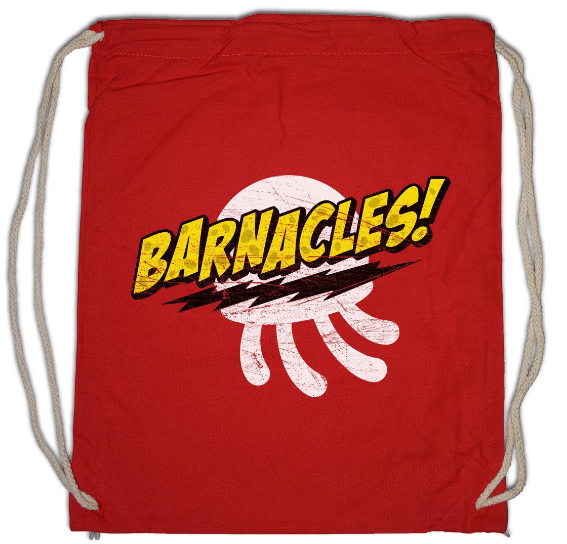 Turnbeutel Jellyfishing Barnacles Turnbeutel Big Sitcom Nerd Bang Geek Gamer