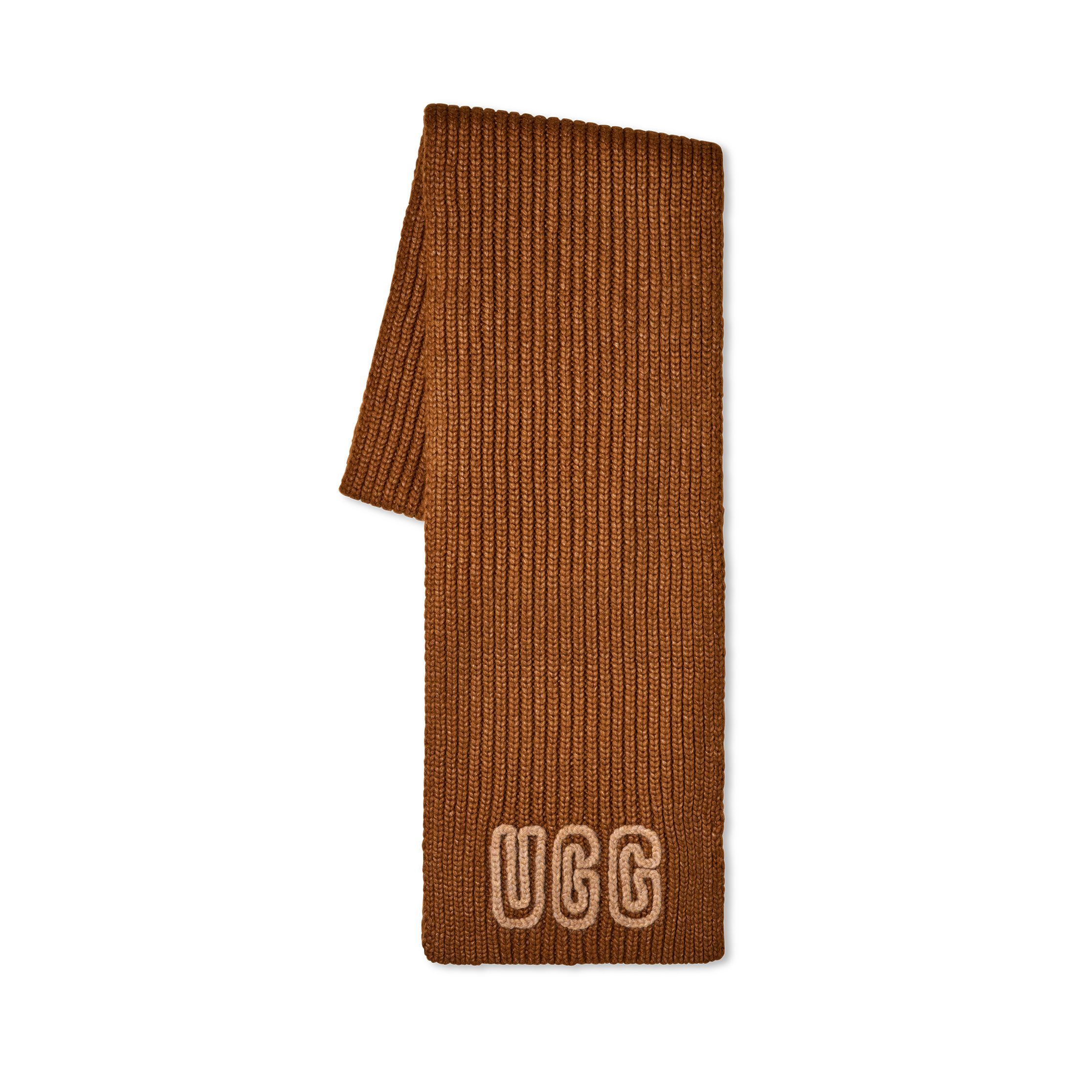 UGG Strickschal Chunky Crafted Rib Scarf, Schal mit Rippenmuster aus grobem günstig online kaufen