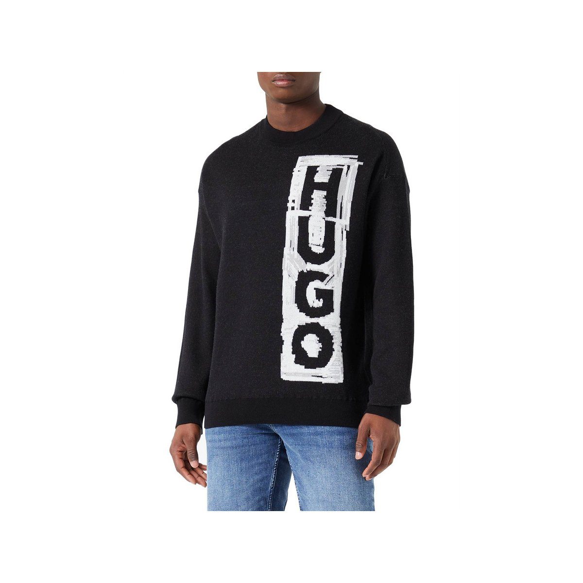 uni (1-tlg) HUGO Strickjacke