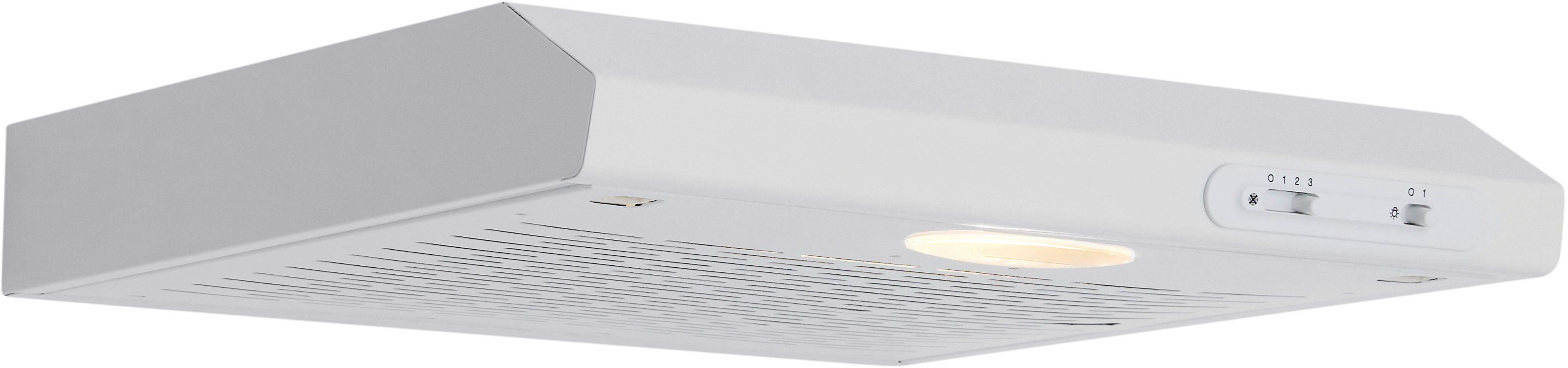 RESPEKTA Unterbauhaube DH 620 DH 620, 60 cm, 3 Leistungsstufen, LED-Beleuchtung, Ab- und Umluftfähig