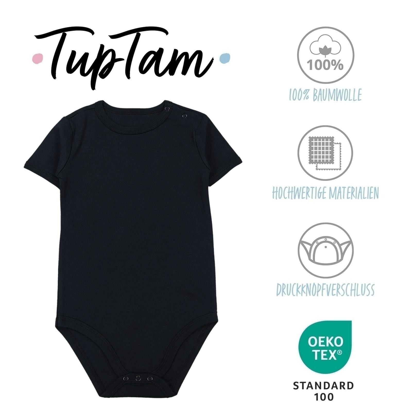 TupTam Kurzarmbody TupTam Kinder Unisex Kurzarm Body Baumwolle 3er Set – Bild 2 von 5