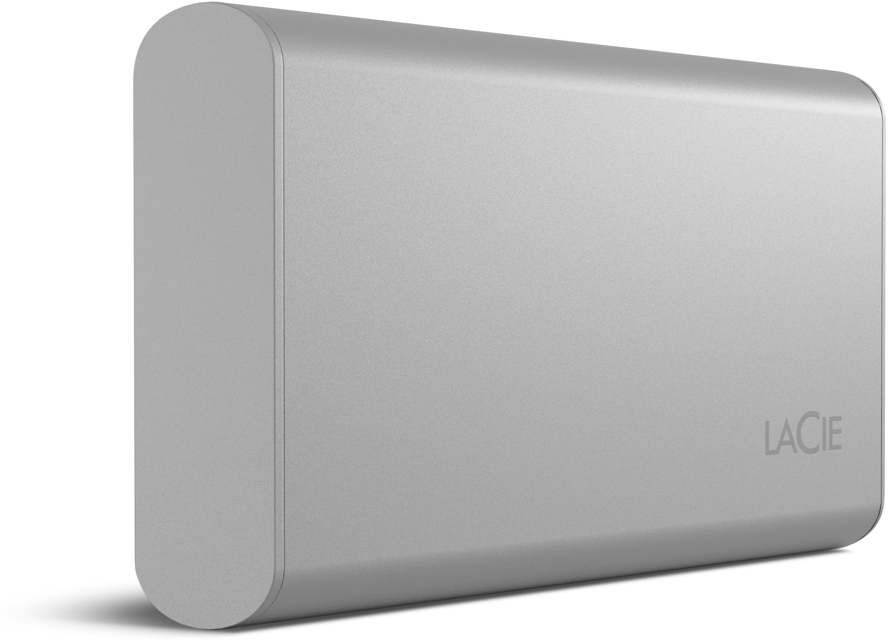 LaCie Portable SSD externe SSD (500 GB) 1050 MB/S Lesegeschwindigkeit, 1000 MB/S Schreibgeschwindigkeit
