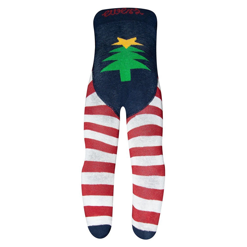 Ewers Strumpfhose Strumpfhose Tannenbaum/Ringel 77% Baumwolle, 20% Polyamid, 3% Elasthan