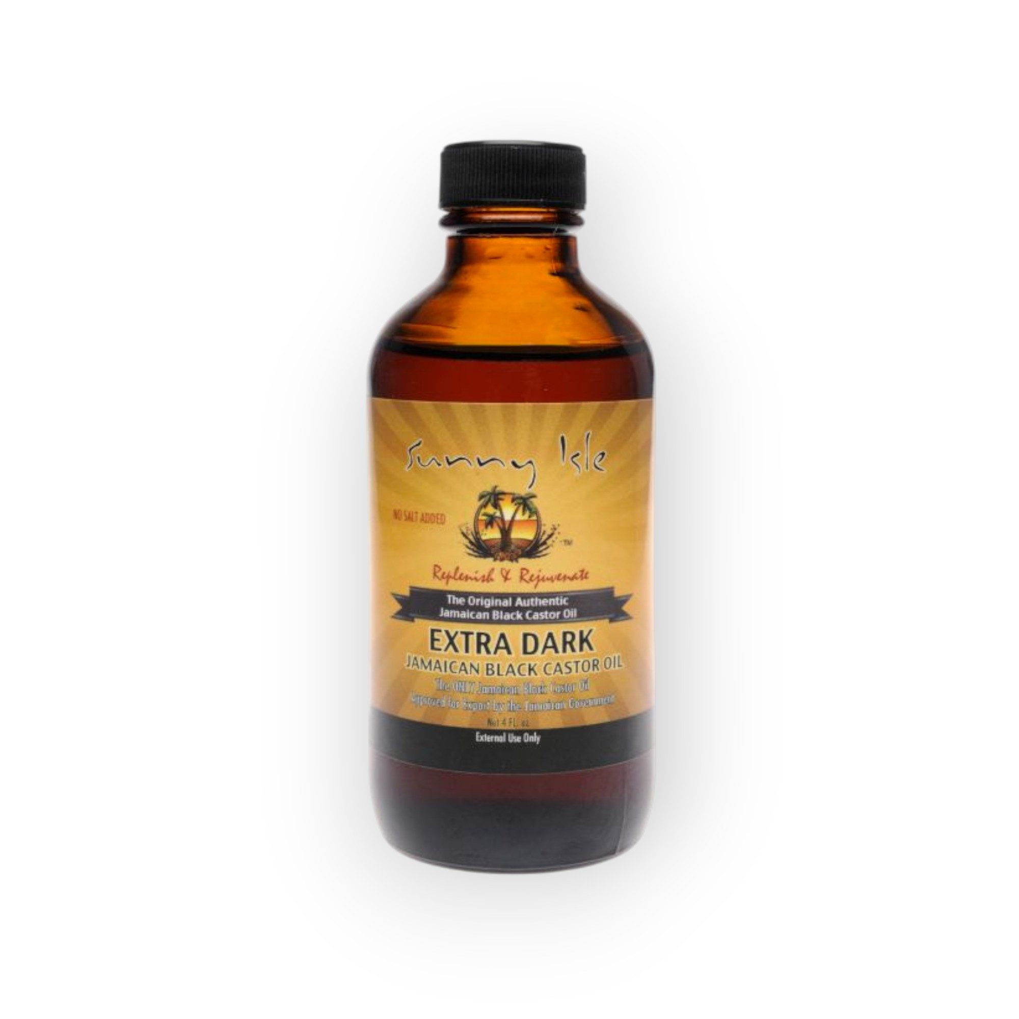 Sunny Isle Haaröl Sunny Isle Jamaican Black Castor Oil – Reines Rizinusöl, Sonnenschutzglas, 100 % rein, traditionell, für Haar & Haut, pflegend, ohne Zusätze