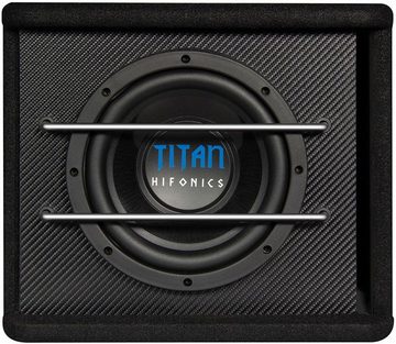 Hifonics Titan 8" (20 cm) Single-Bassreflexbox TS-200R mit 400 Watt Auto-Subwoofer