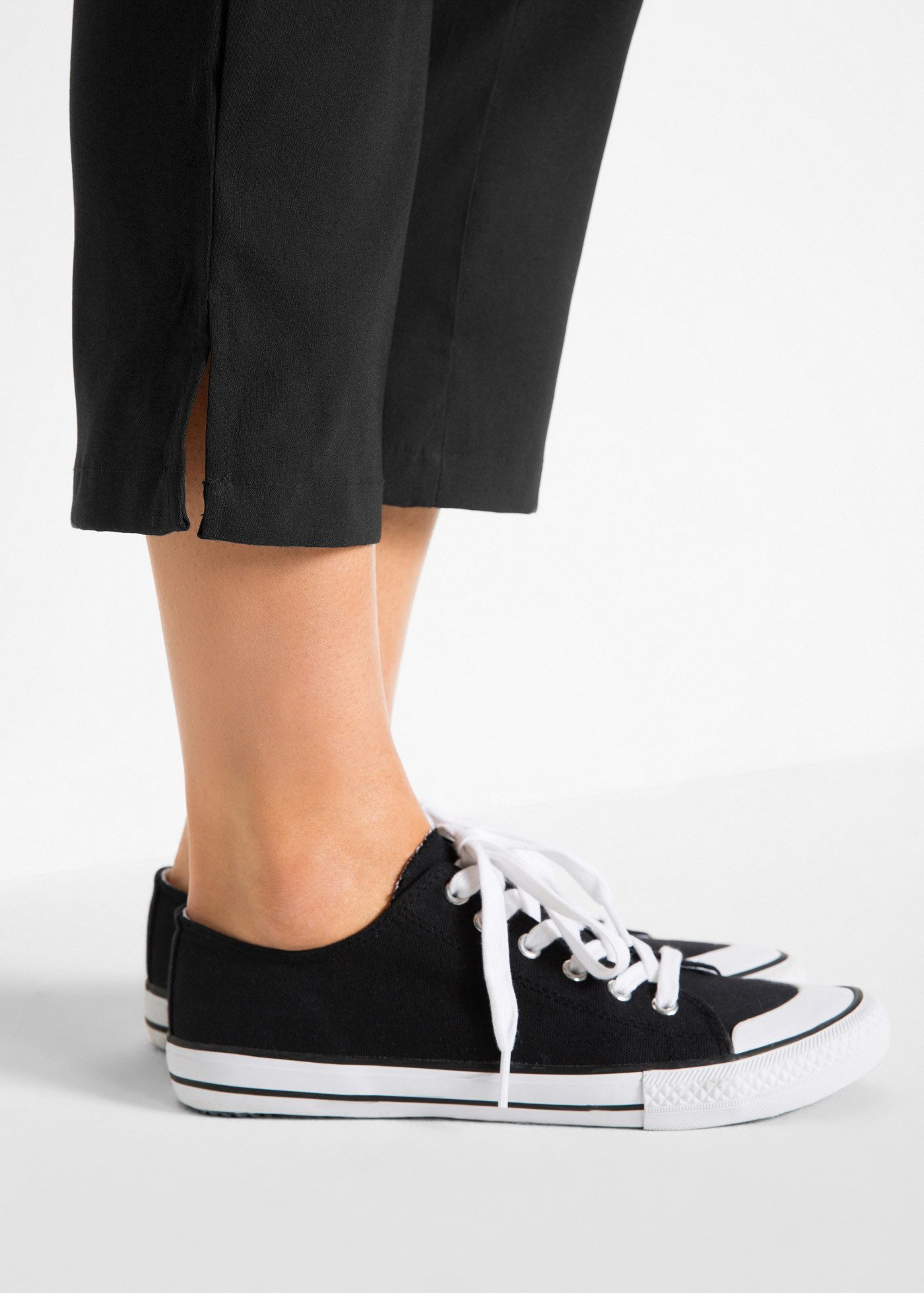 bonprix 7/8-Hose 7/8-Bengalin-Hose mit Bequembund