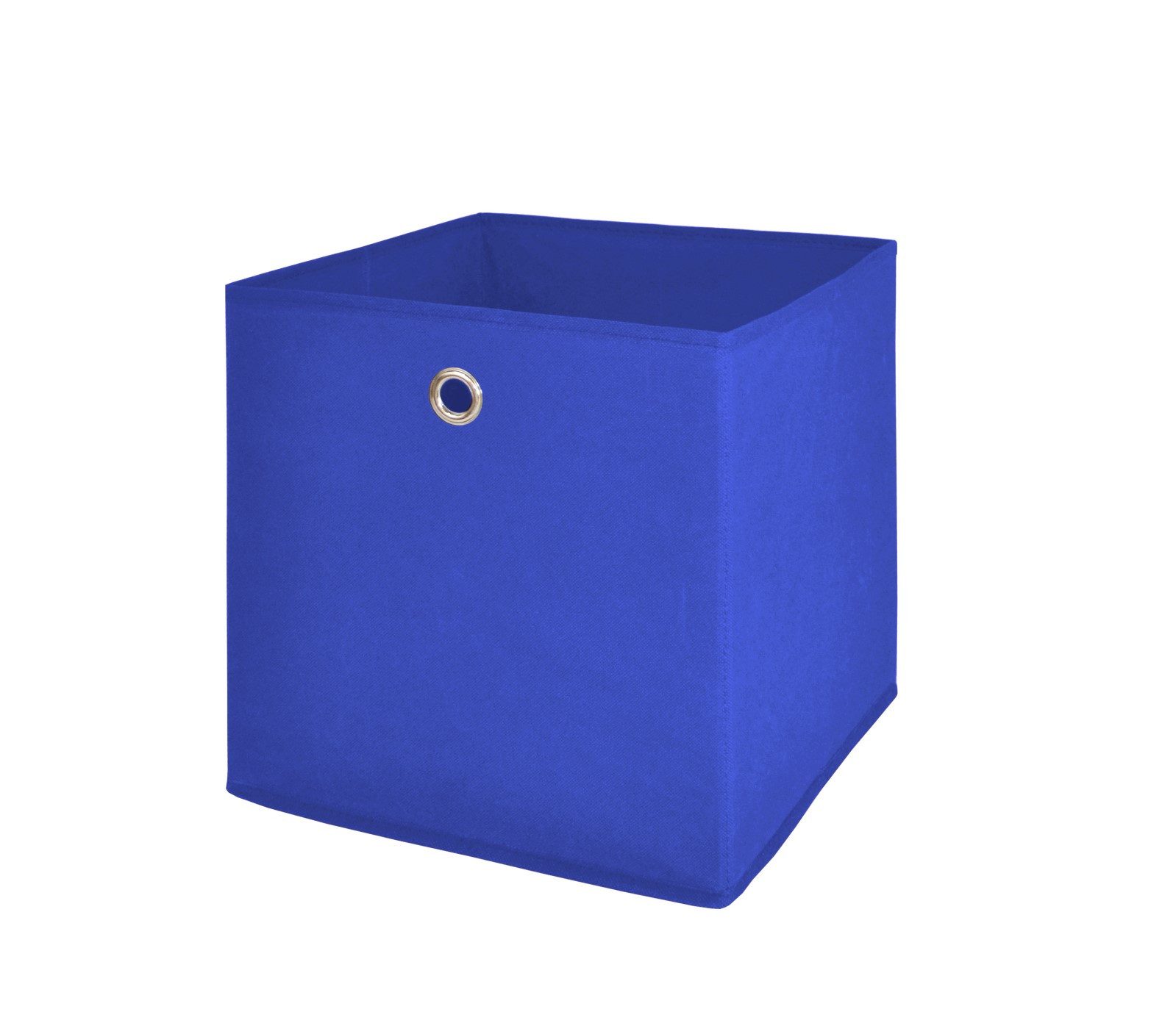 Fun Möbel Faltbox Box Stoffbox- Delta - Größe: 32 x 32 cm - Blau (1 Stück), Made in Europa