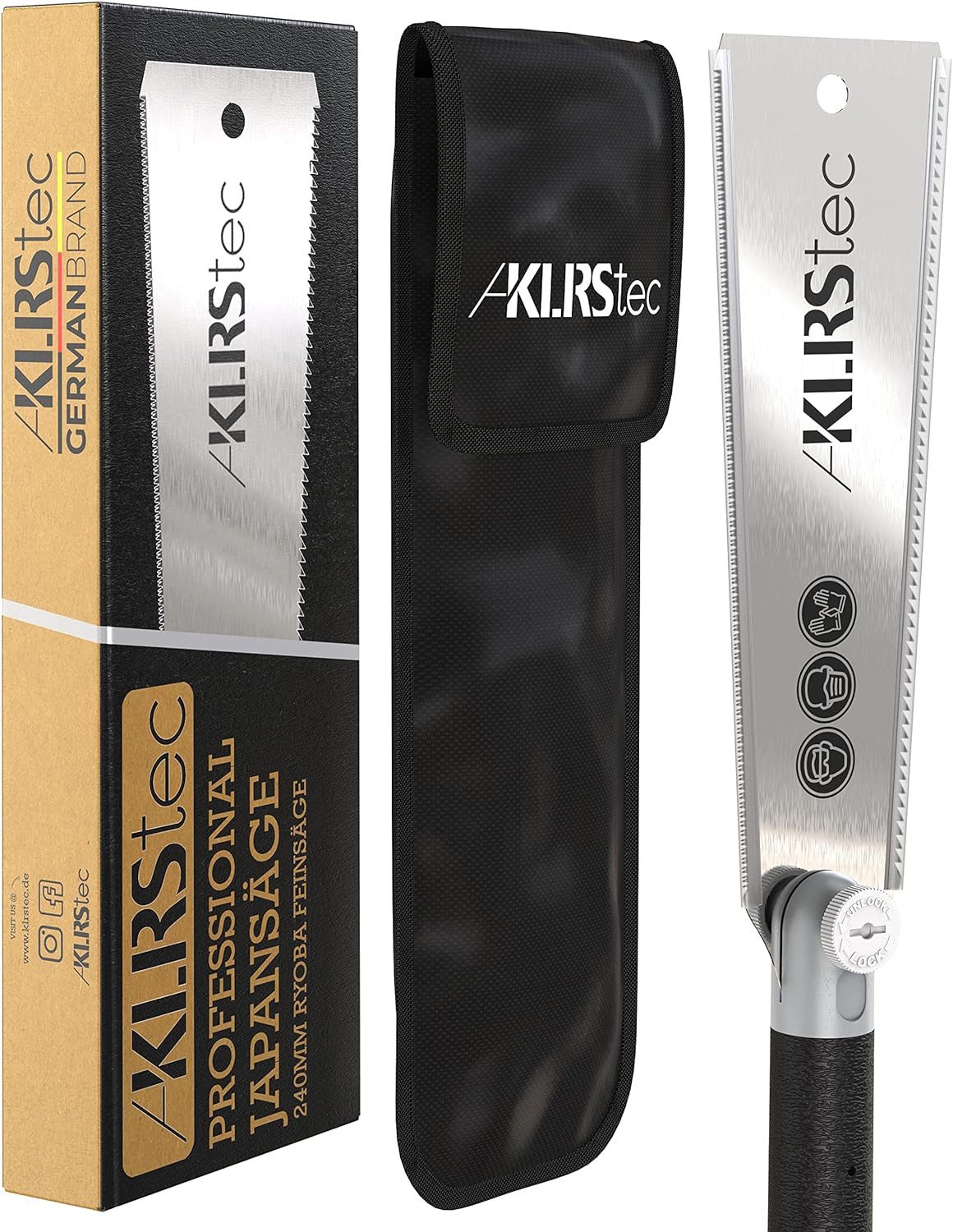 KLRStec Japansäge 240mm Ryoba Feinsäge, optimal für Holz und Kunstoffarbeit günstig online kaufen