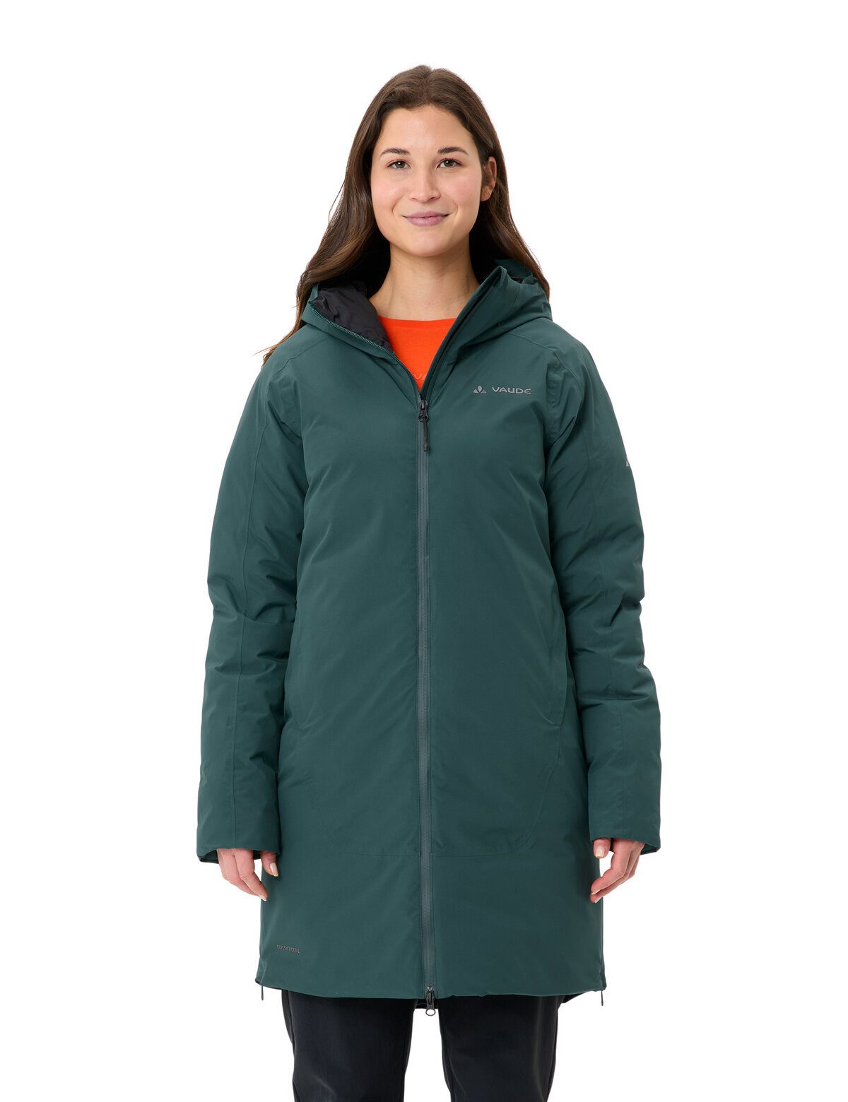 VAUDE Outdoorjacke Women's Mineo Coat IV (1-St) wasserdichter, urbaner Damen Wintermantel
