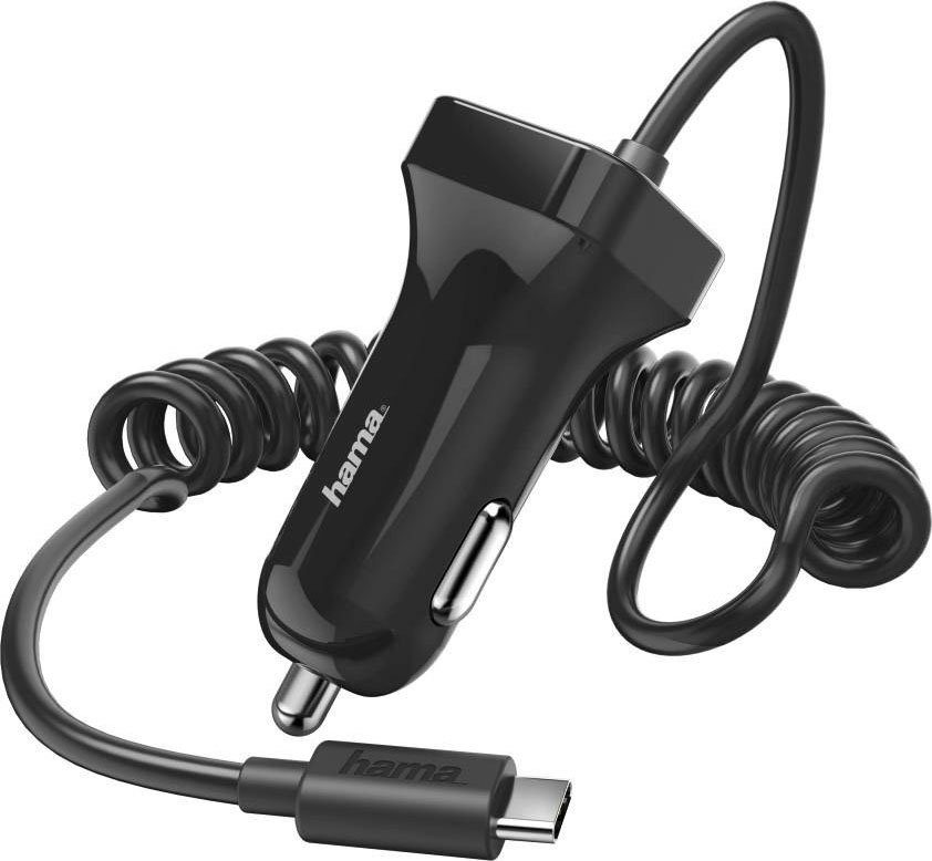 Hama »Kfz-Ladegerät, USB Type-C, 2,4 A, Schwarz« Smartphone-Ladegerät  (berladungsschutz) online kaufen | OTTO