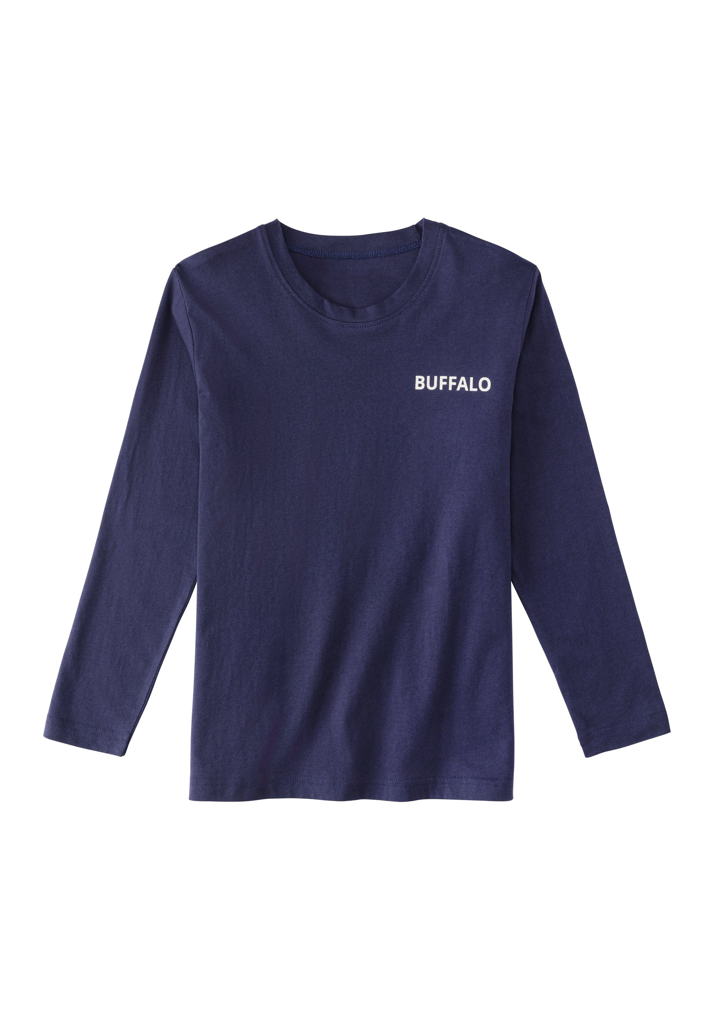 Buffalo Pyjama (Packung, 2 tlg., 1 Stück) Schlafanzug im coolen Karolook