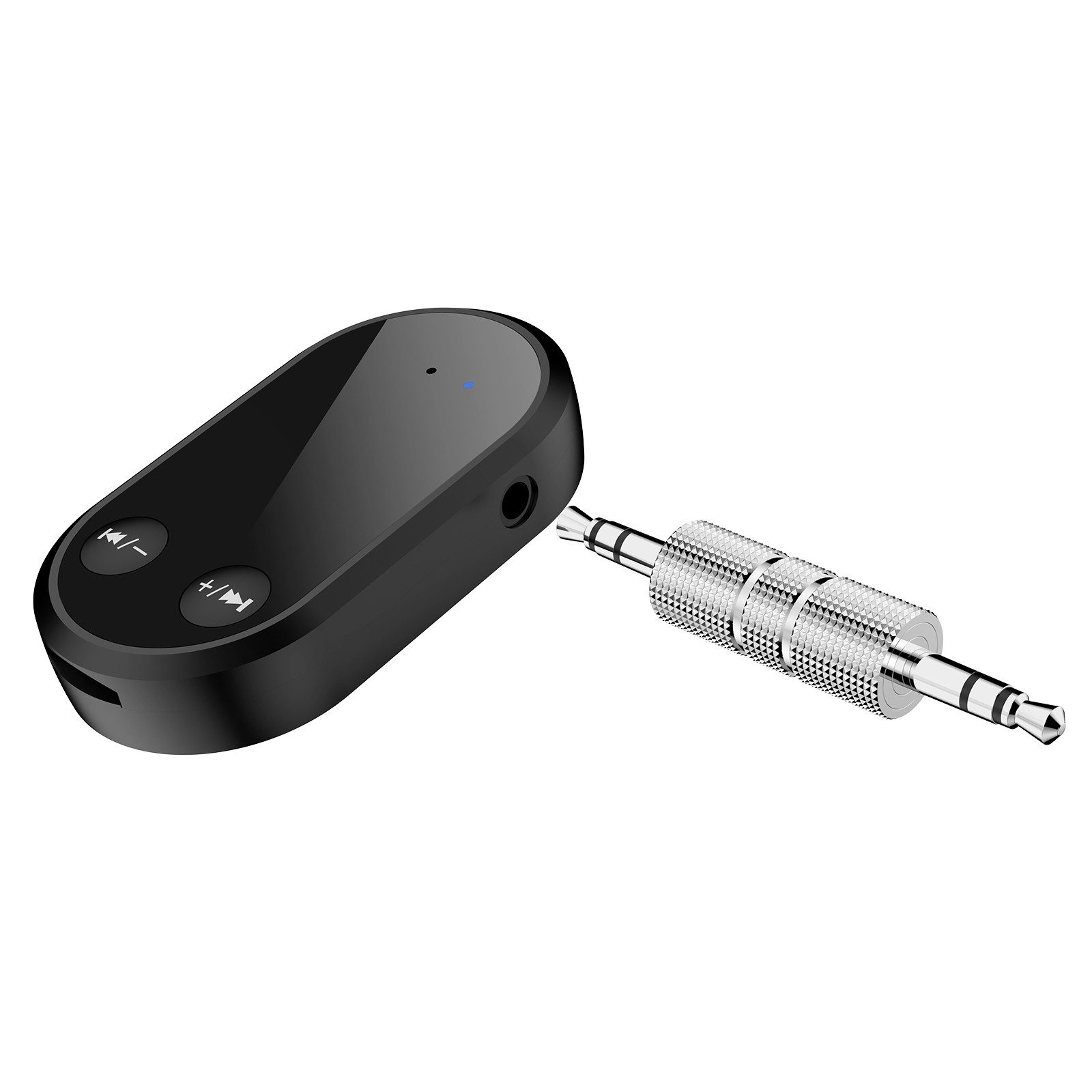 Bolwins E25C Bluetooth 5.0 Audio Empfänger AUX 3,5mm TF Slot Auto Adapter MP3 Audio-Adapter 3,5 mm Klinkenstecker, AUX Standard zu 3,5 mm Klinkenbuchse, kompatibel mit Audioeingängen, 0 cm, Bluetooth 5.0, TF-Karte, Freisprechen, kompakt, Plug&Play Design