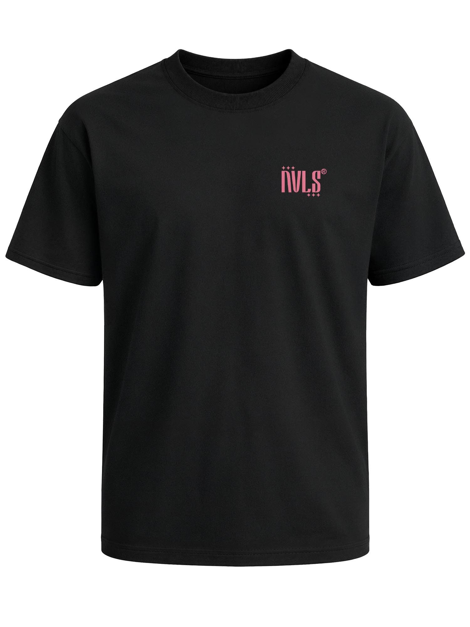 Neverless Oversize-Shirt Herren T-Shirt - Cherry Blossom - Relaxed Fit Printshirt Sommer mit Print – Bild 3 von 5