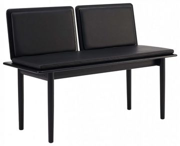 Hammel Furniture Sitzbank Findahl by Hammel Elba, 2 Pers., mit 2 x gepolstertem Rücken und Leder Kissen