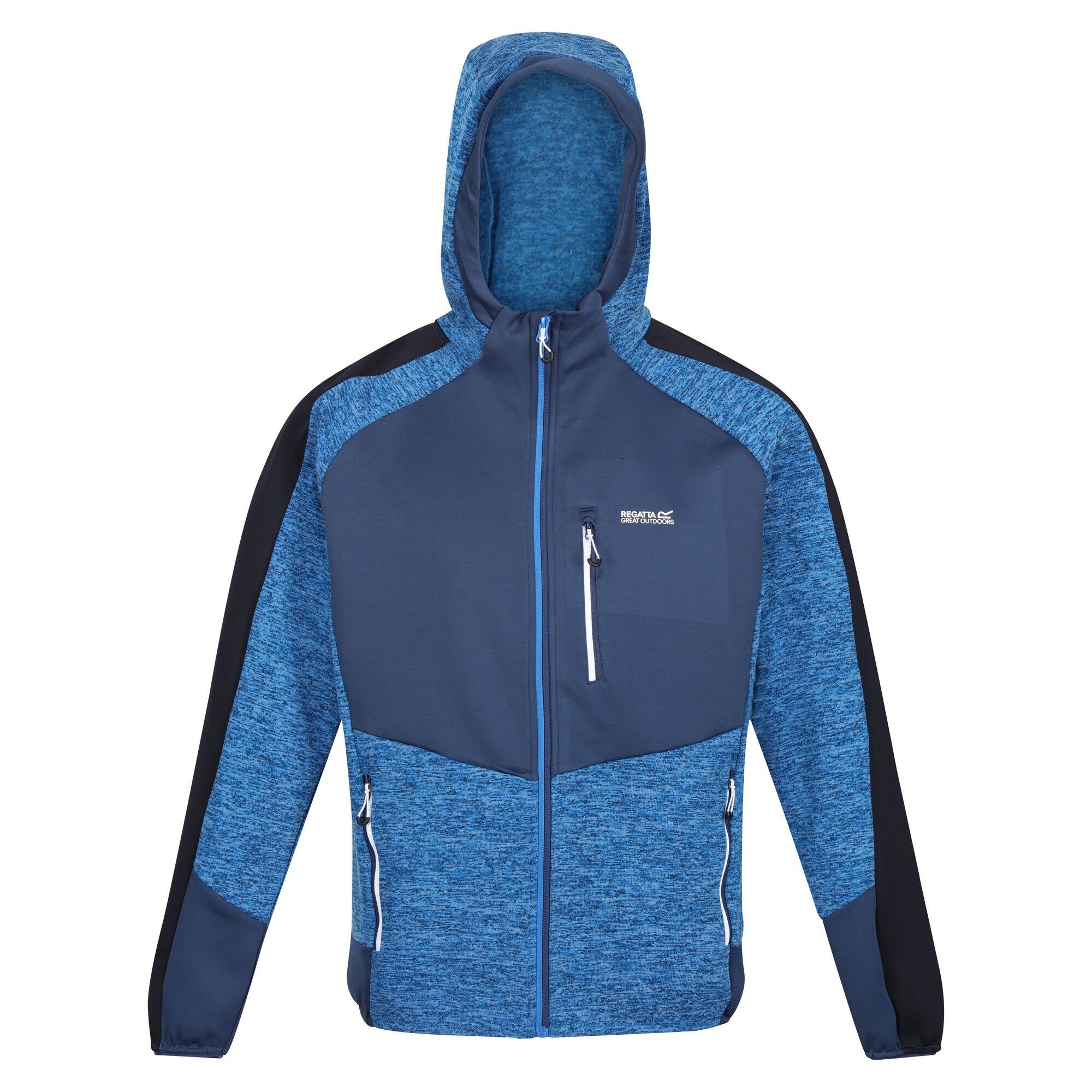 Regatta Fleecejacke Cadford IV für Herren, schnelltrocknend und atmungsaktiv Skydvr/Admrl