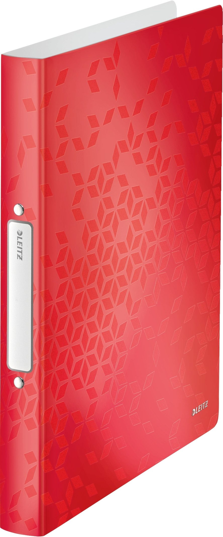 Präsentationsordner Ringbuch Wow A4 2 Ringe 25mm rot (10 Stück)