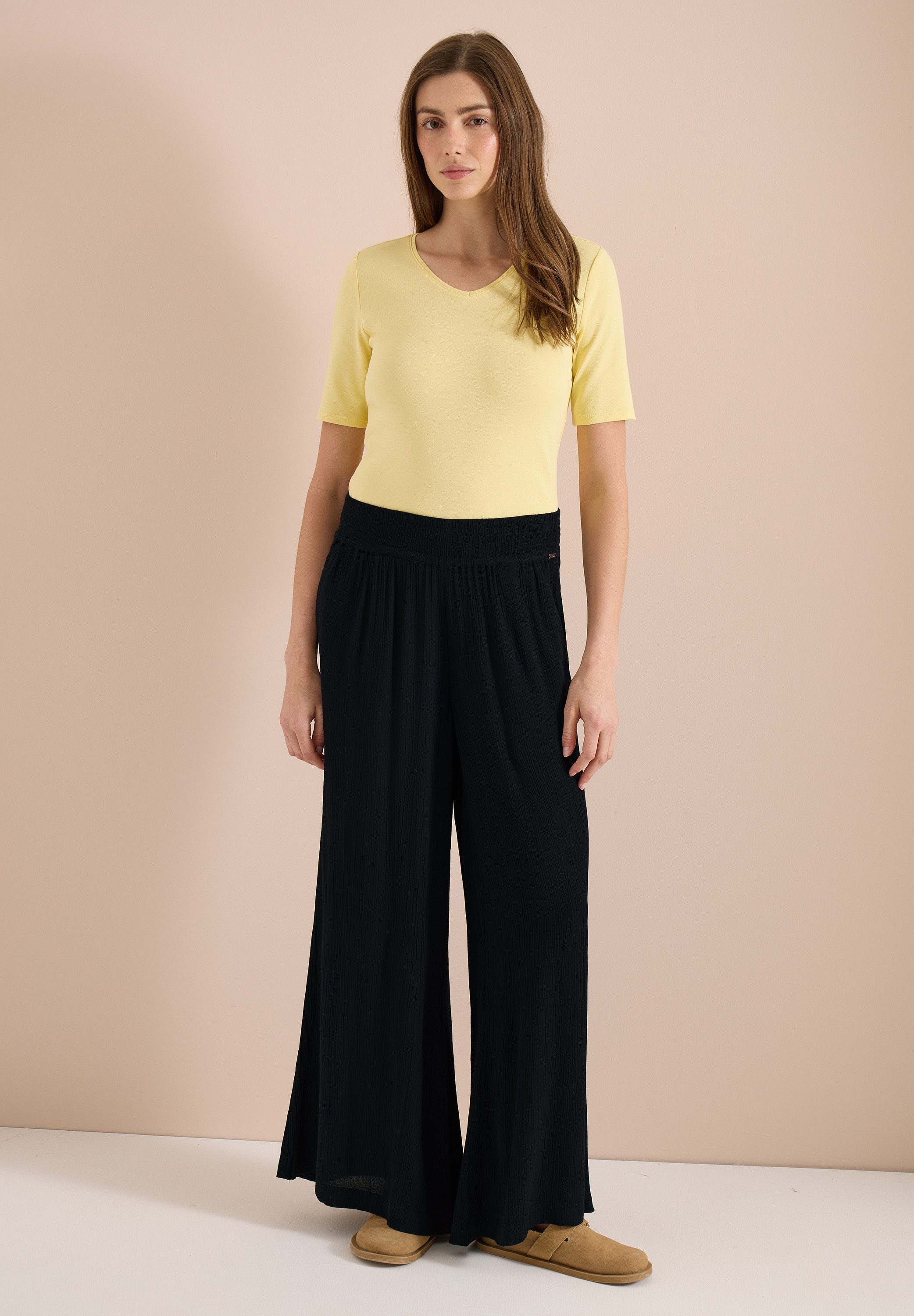 CECIL Stoffhose High Waist