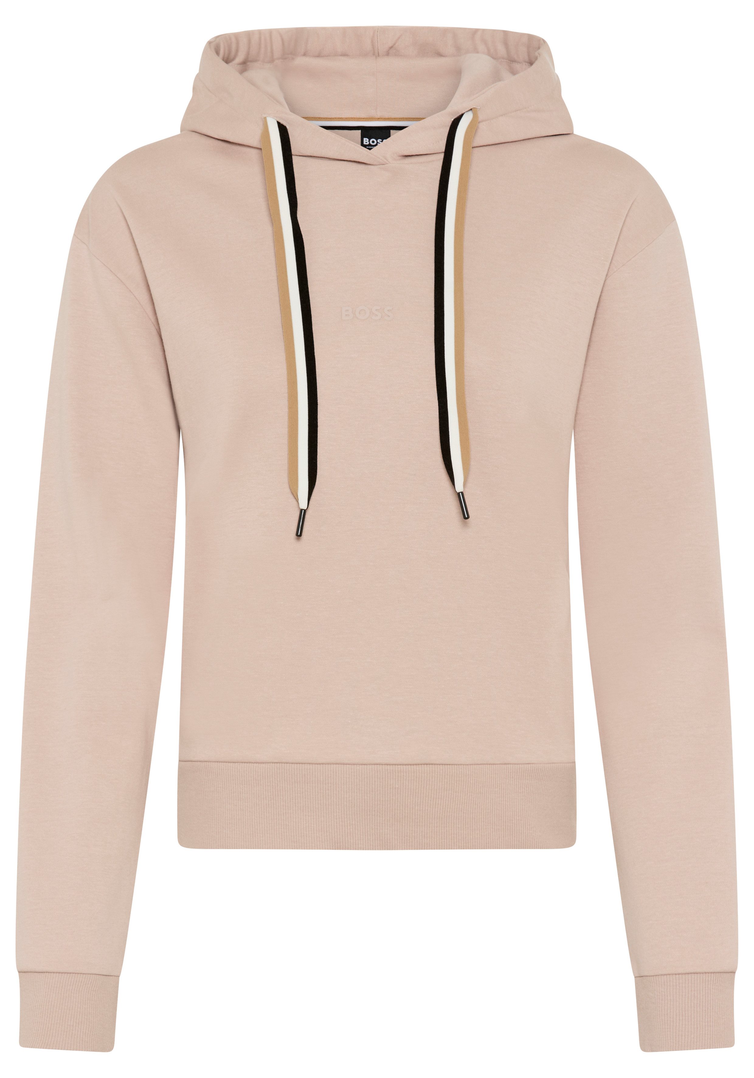 BOSS Hoodie CP Stripe Hoodie mit kontrastfarbener Kordel günstig online kaufen