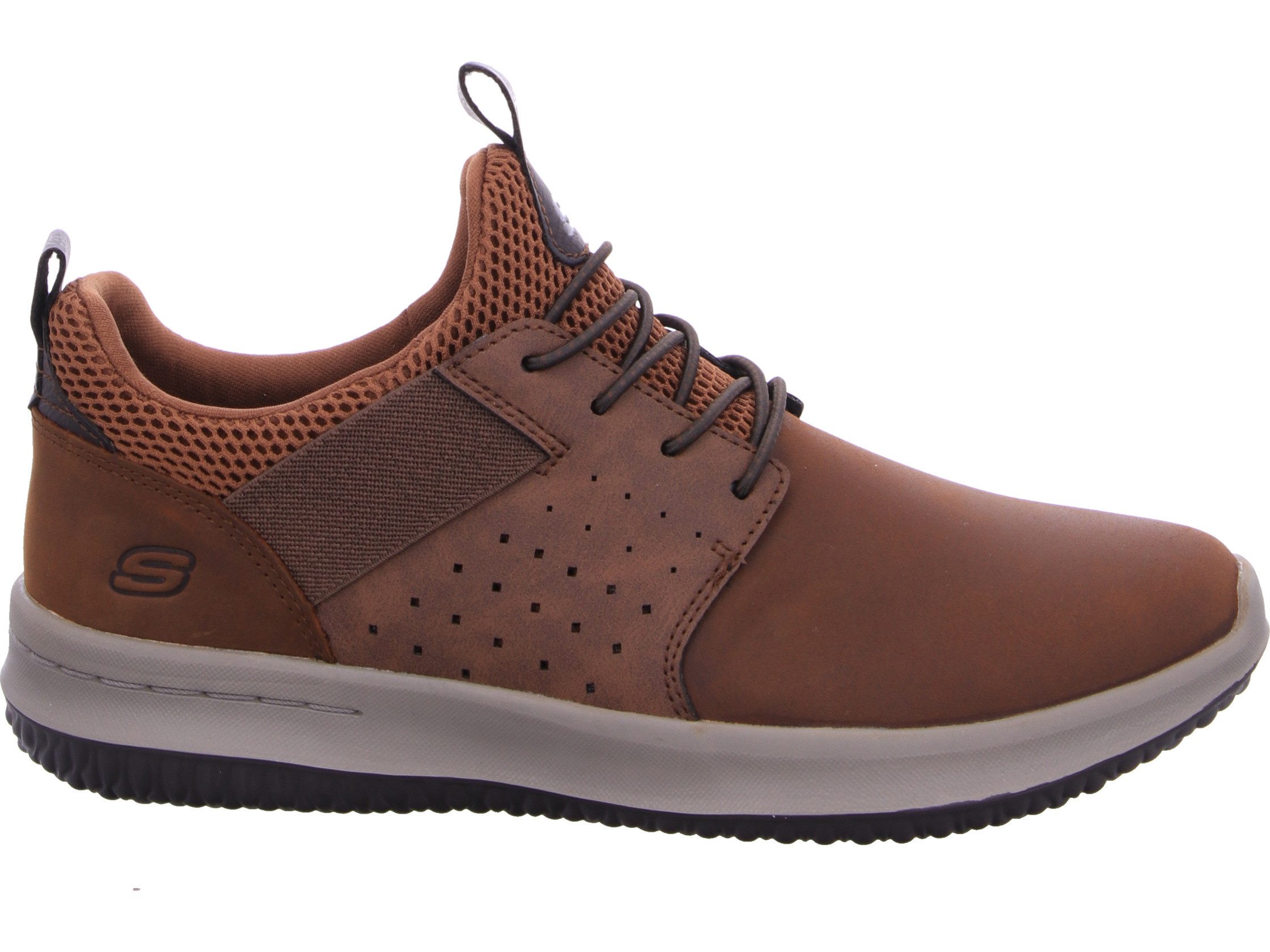 Skechers Delson - AXTON Slip-On Sneaker echtes Leder günstig online kaufen