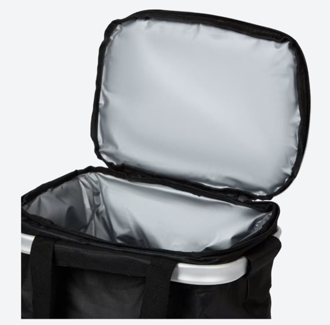 Walfort Fahrradkorb Fahrradkorb mit Kühltasche 15 Liter