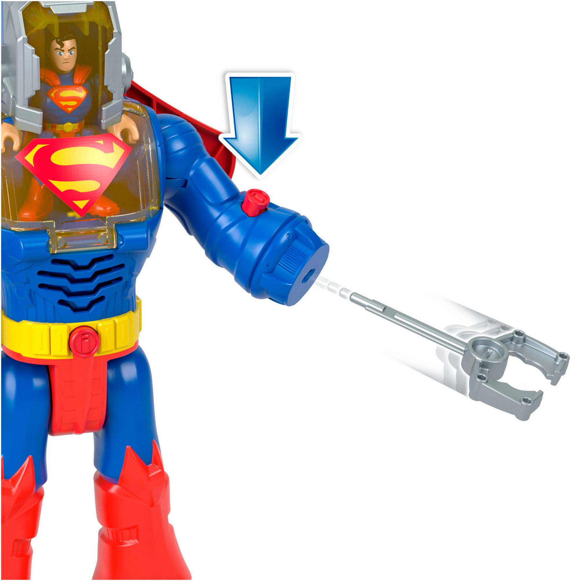 Mattel® Actionfigur Imaginext DC Super Friends Superman Insider im Exo-Anzug