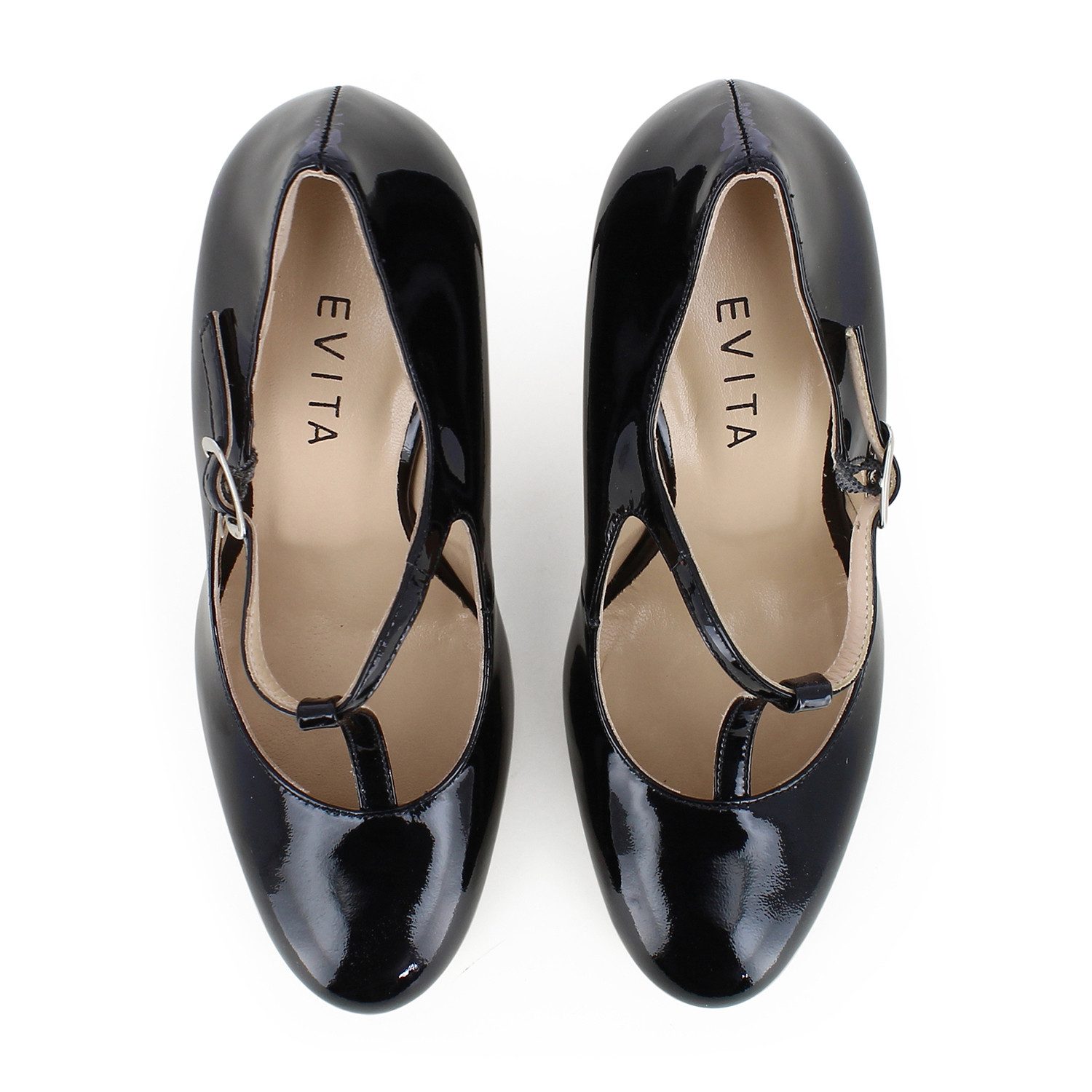 Evita CRISTINA Pumps (Paar, Kunstledersohle) Handmade in Italy