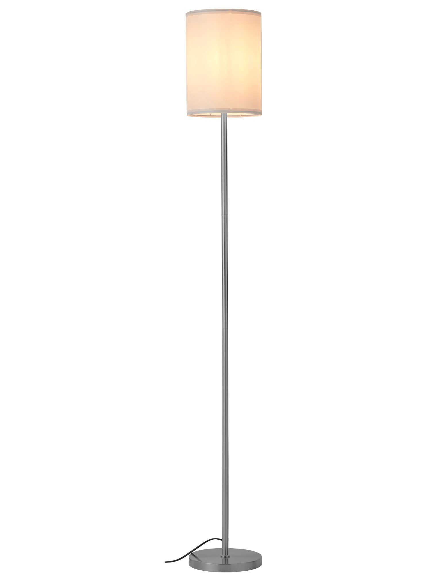 Daskoo LED Stehlampe Standleuchte Standleuchte LED Warmweiß W22*H165cm, inklusive Leselampe 3000K, Wohnzimmer, Leuchtmittel, wechselbar, LED