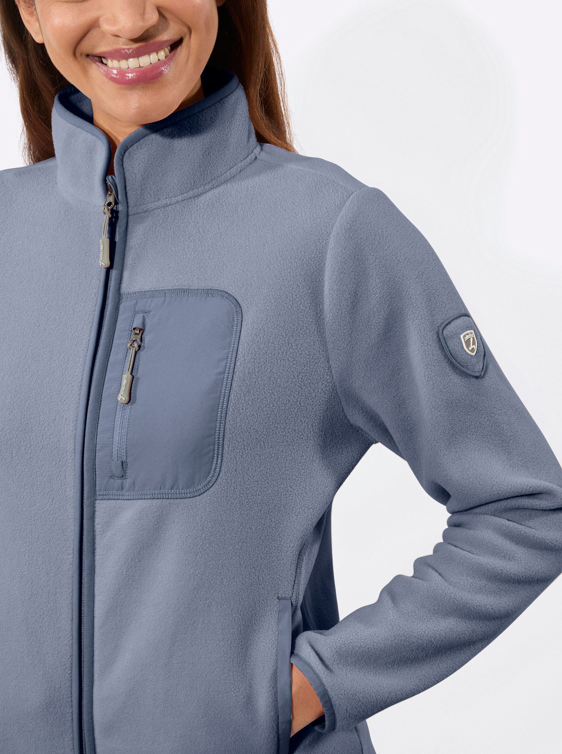 Witt Fleecejacke Fleece-Jacke Langarm – Bild 5 von 5