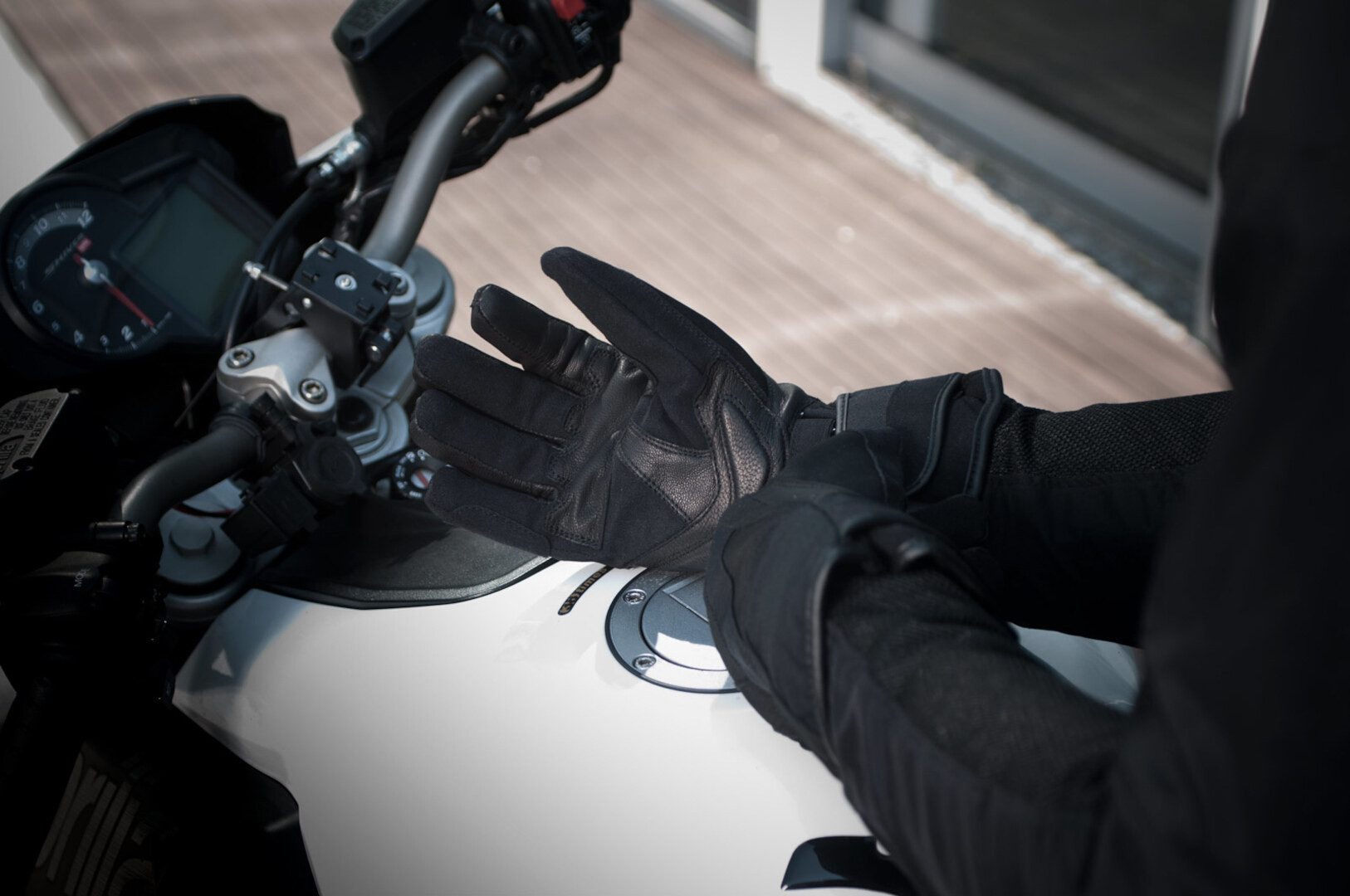 SHIMA Motorradhandschuhe Unica wasserdichte Damen Motorrad Handschuhe wasserdicht