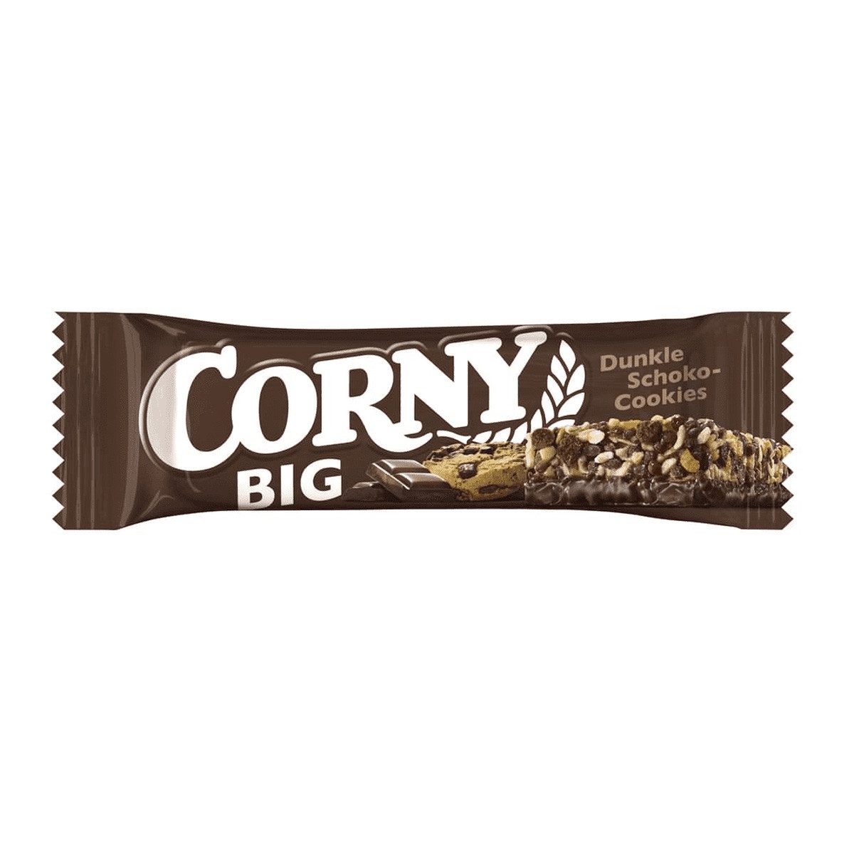 CORNY Cerealien, Corny BIG dunkle Schoko Cookies der extragroße Müsliriegel 50g