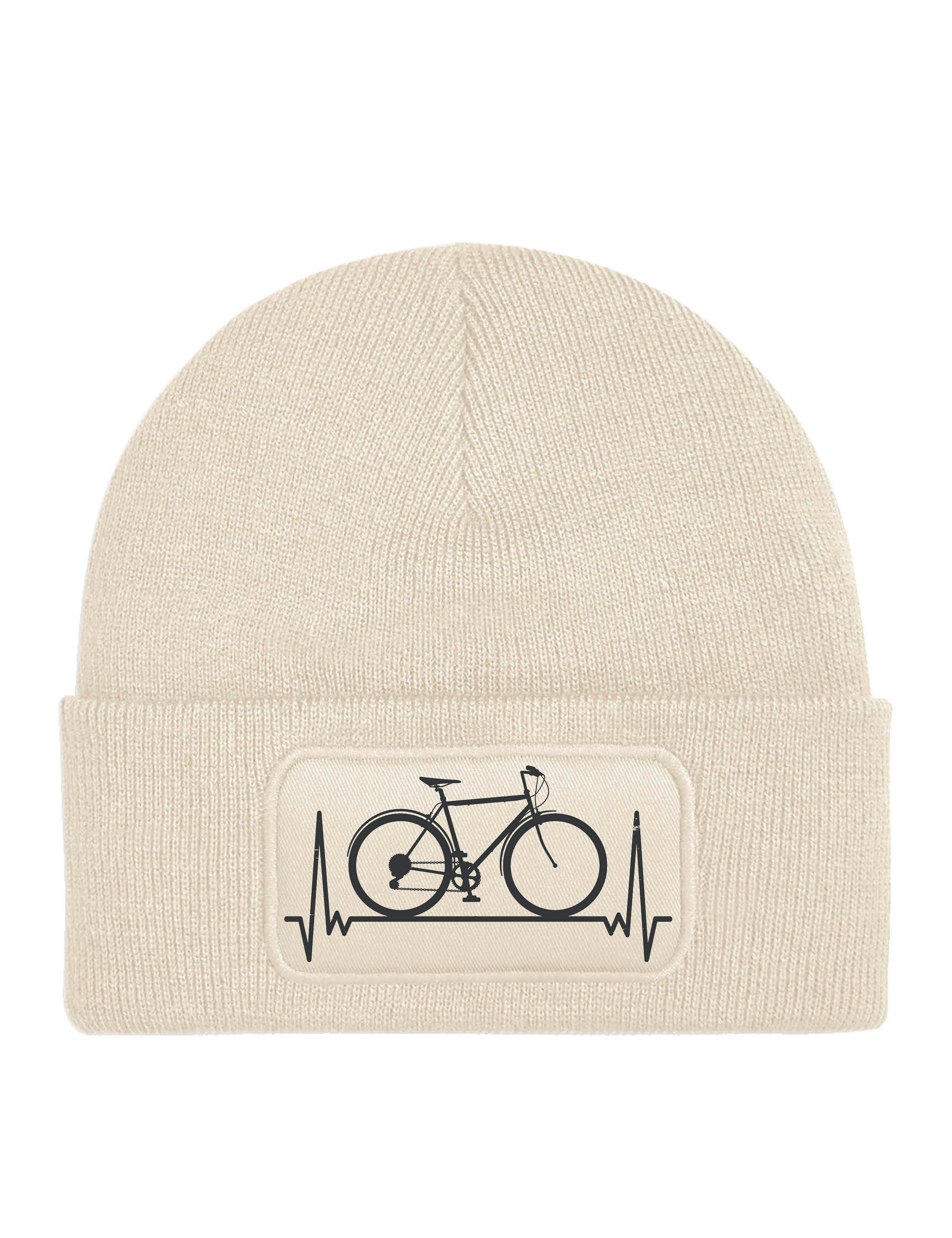 Youth Designz Beanie Unisex Kinder Beanie Mütze "Fahrrad" Fahrradfahrer Print Geschenk mit lustigem Aufdruck für Jungen und Mädchen Statement