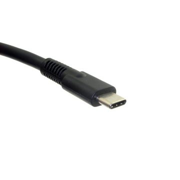 Delta Electronics 65W Original USB-C Netzteil P3K6AA 1P3K6AA L67440-001 L65505-003 Laptop-Ladegerät (TPN-DA20 20V/2.25A, 15V/3A, 12V/5A. 9V/3A, 5V/3A inkl. Netzkabel)