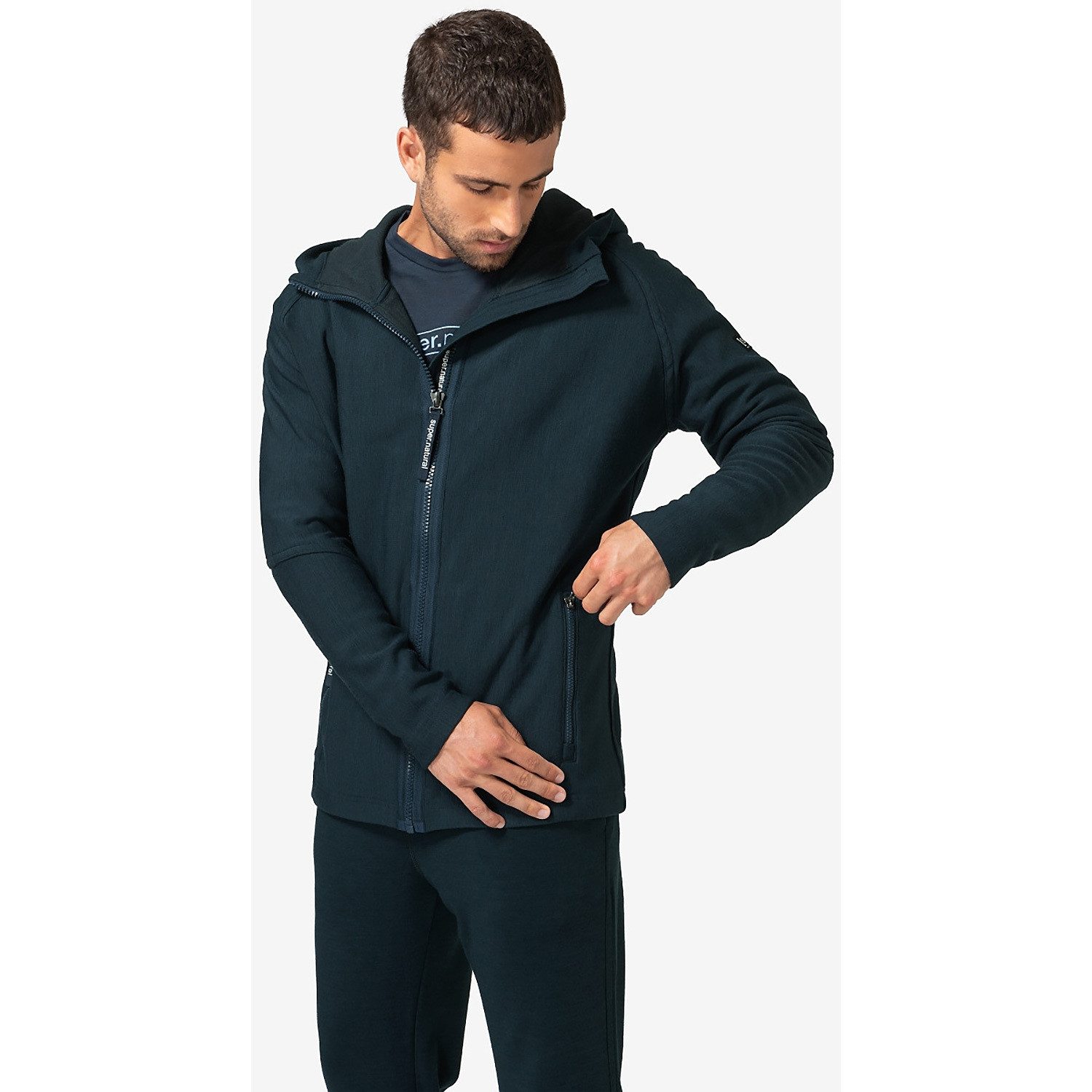 SUPER.NATURAL Hoodie Kapuzensweat M ALPINE ACTIVE ZIP HOODIE