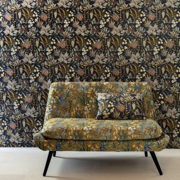 Stofferia Stoff Dekostoff Jacquard Amadeus Emeraude, Breite 140 cm, Meterware