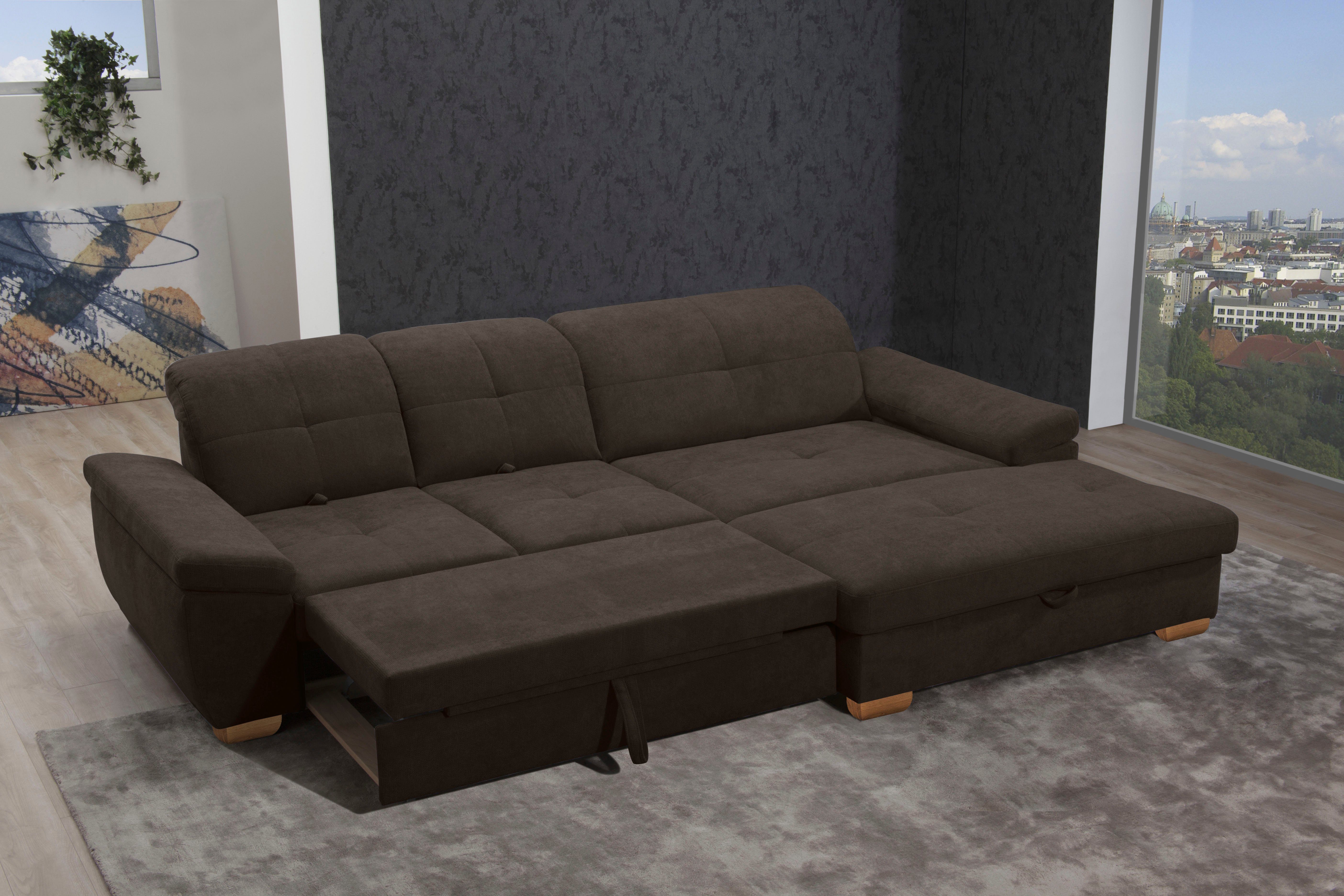 alina Ecksofa Nadira, wahlweise mit Bettfunktion günstig online kaufen