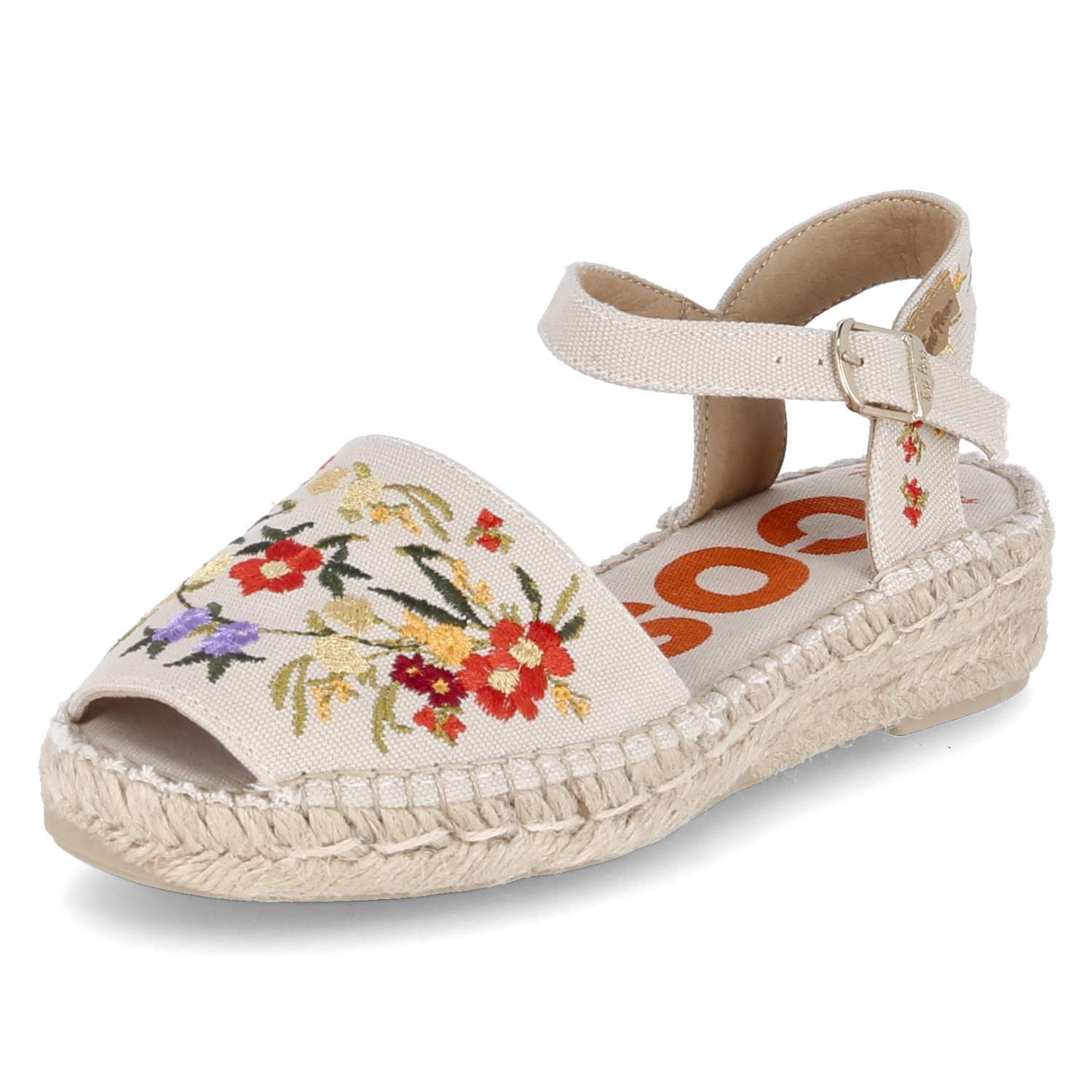 Toni Pons Toni Pons GARBET-DALIA Damen Textil rosa Sandalette