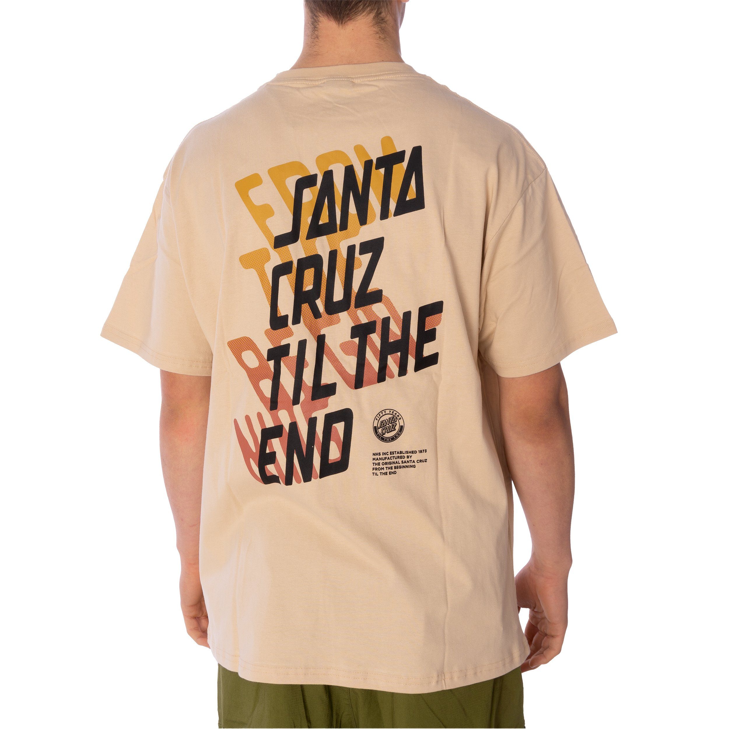 oat Gender Shirt T-Shirt Herren Perspectiv Cruz All Santa T-Shirt Cruz Santa (1-tlg)