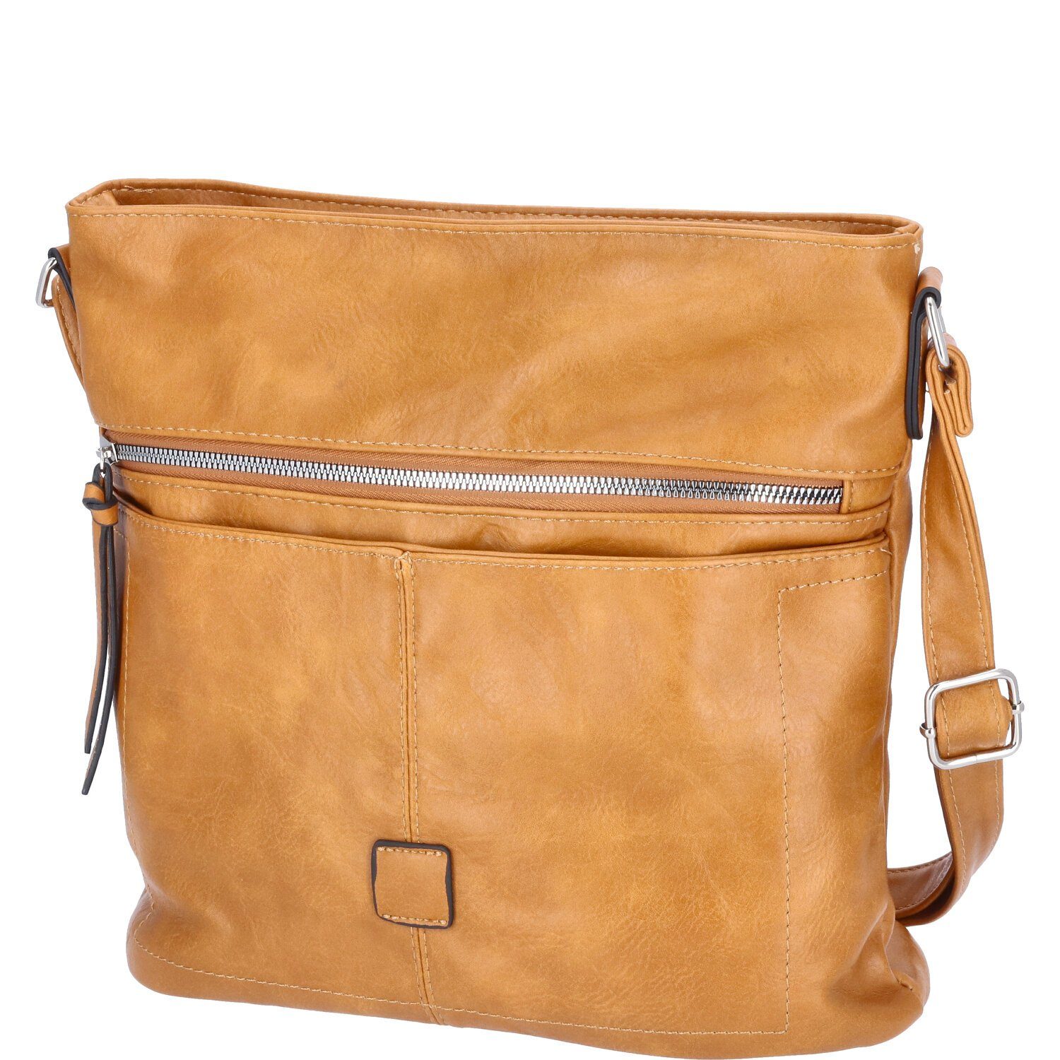 Umhängetasche Antonio Damen Handtasche gelb