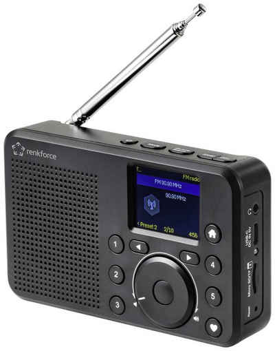 Renkforce Renkforce RF-IR-200 Internet Tischradio Internet, DAB+, UKW Bluetooth® Radio