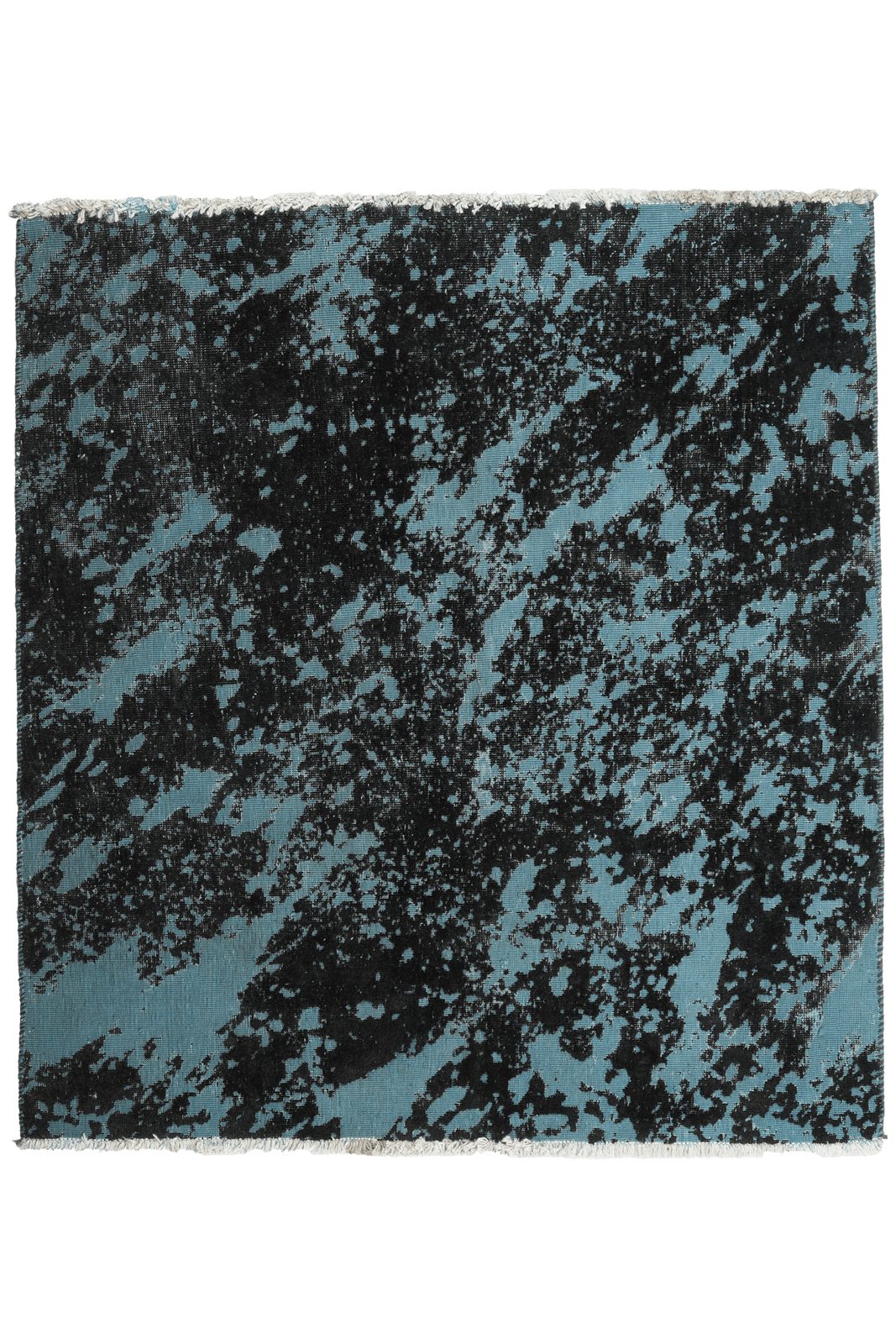 Looma Teppich Vintage 144x133cm, rechteckig, Höhe: 6 mm, Vintage, Schurwolle, Unikat