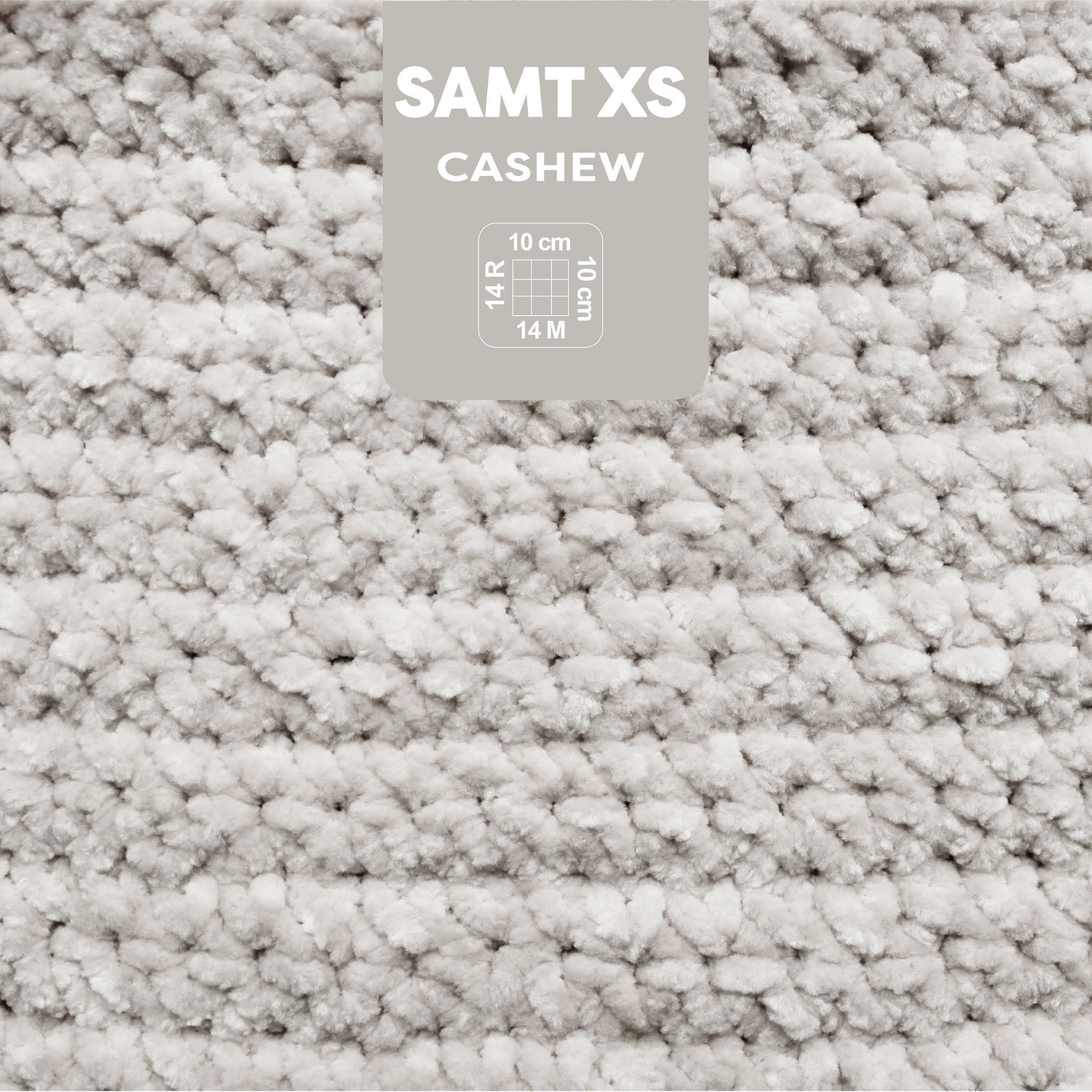 myboshi Samt XS, flauschiges, dünnes Chenillegarn Häkelwolle, 90 m (1-St), Uni