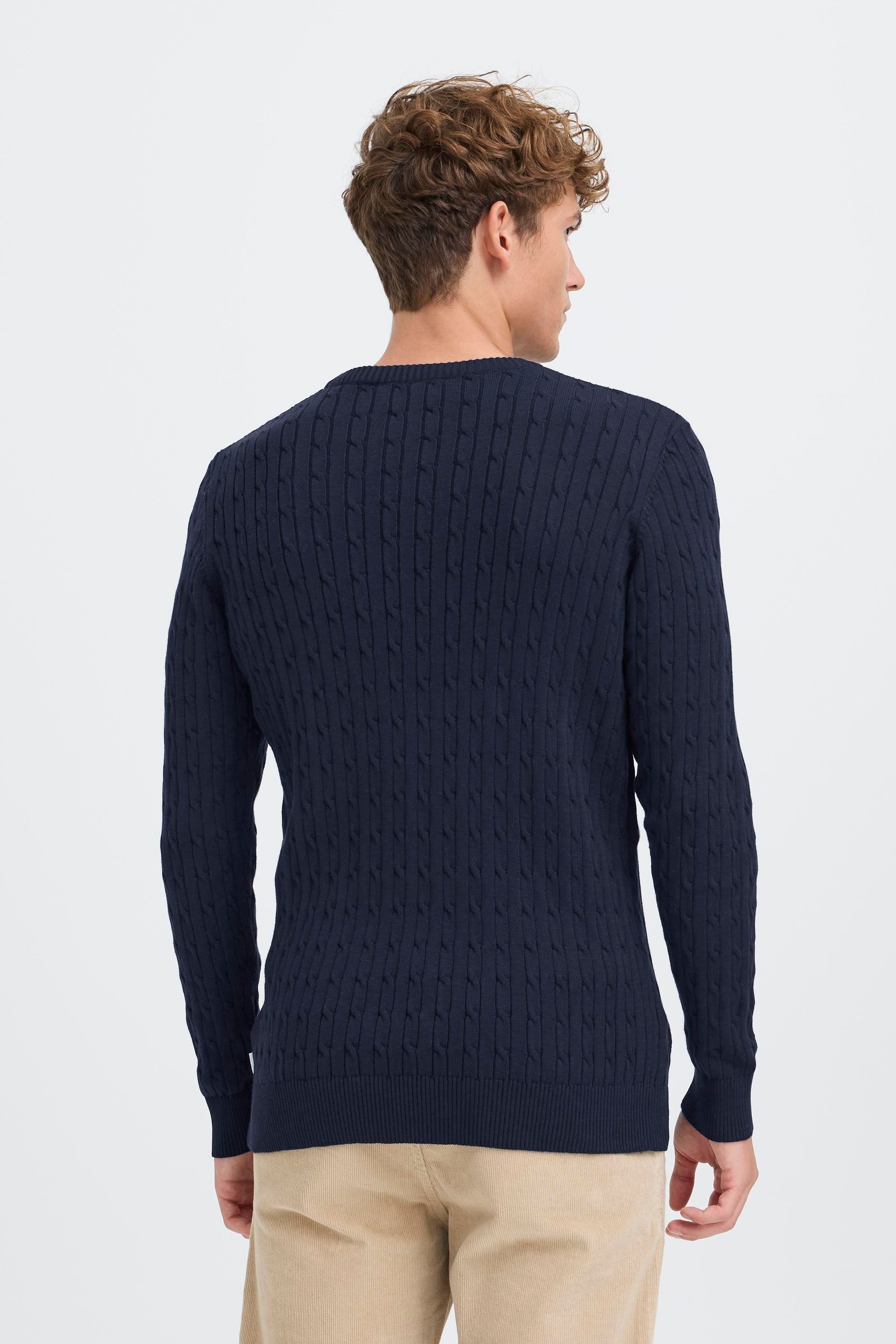 Kronstadt Strickpullover KSCall Kuscheliger Zopfmuster Strickpullover