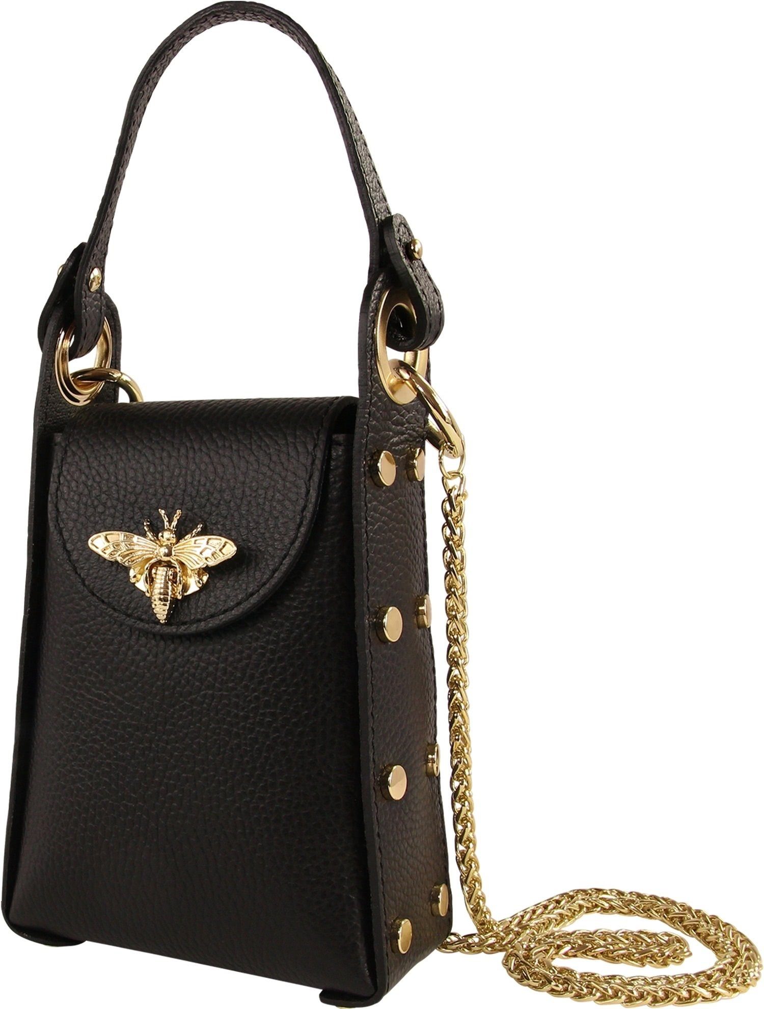 Umhängetasche Toscanto Tasche schwarz Umhängetasche