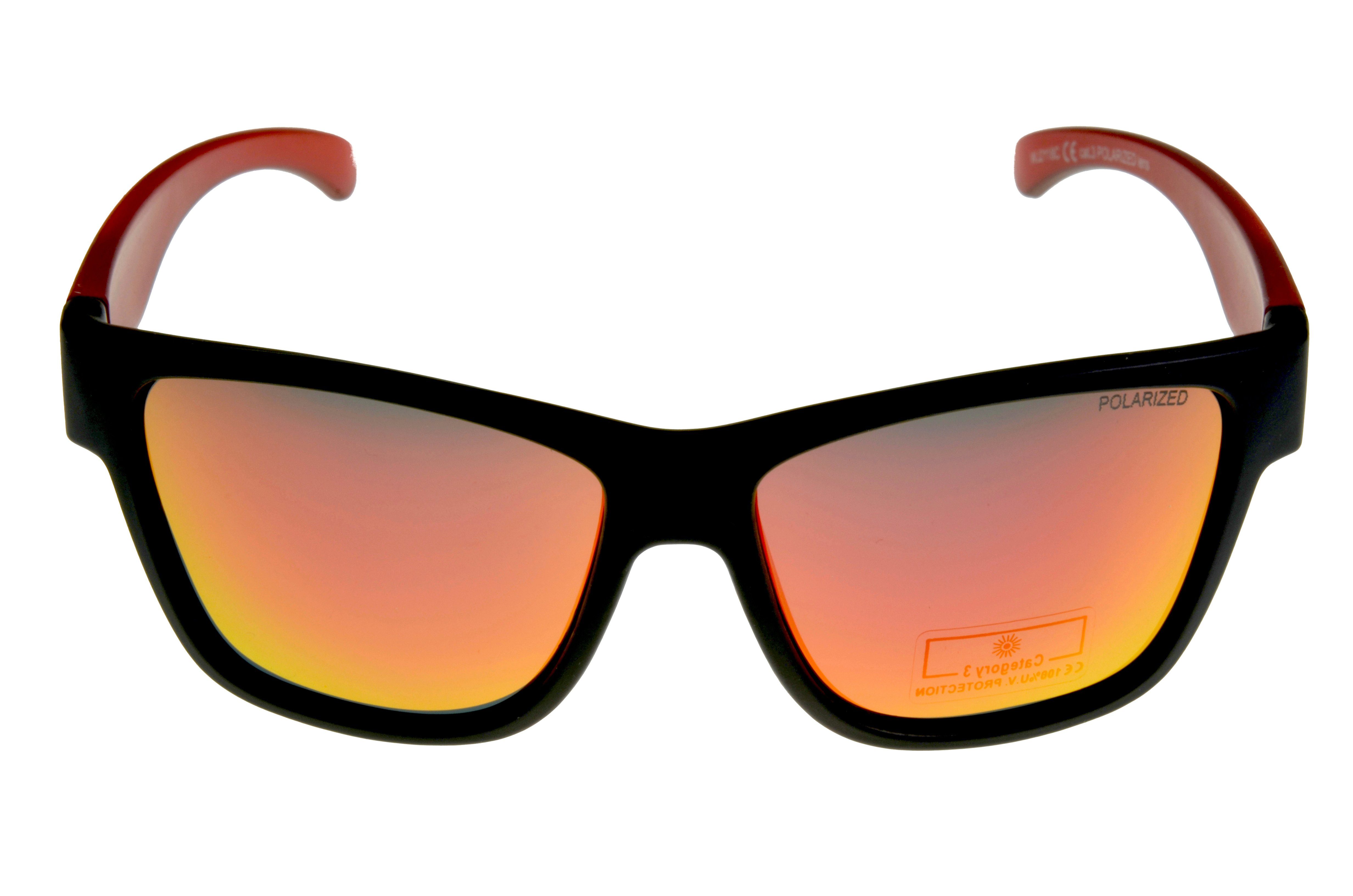 Gamswild Sonnenbrille WJ2118 GAMSKIDS Jugendbrille 8-18 Jahre Rahmen blau Gläser" grün, Unisex Kinderbrille rot, kids NEU halbtransparenter "polarisierte