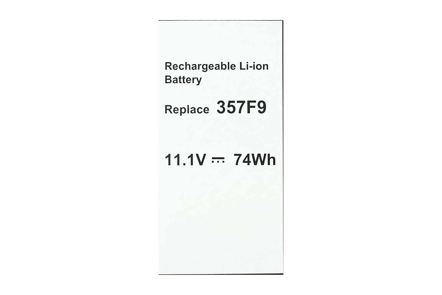 6700 INS15PD-1848B, INS15PD-1548R, (11,1 INS15PD-3948B, INS15PD-3848B, mAh für Inspiron INS15PD-2748B, 15 Li-ion PowerSmart INS15PD-2548R, INS15PD-1748B, 5576 INS15PD-2748R, V) INS15PD-1748R, INS15PD-2548B, INS15PD-1548B, Dell NDE187.650 Laptop-Akku