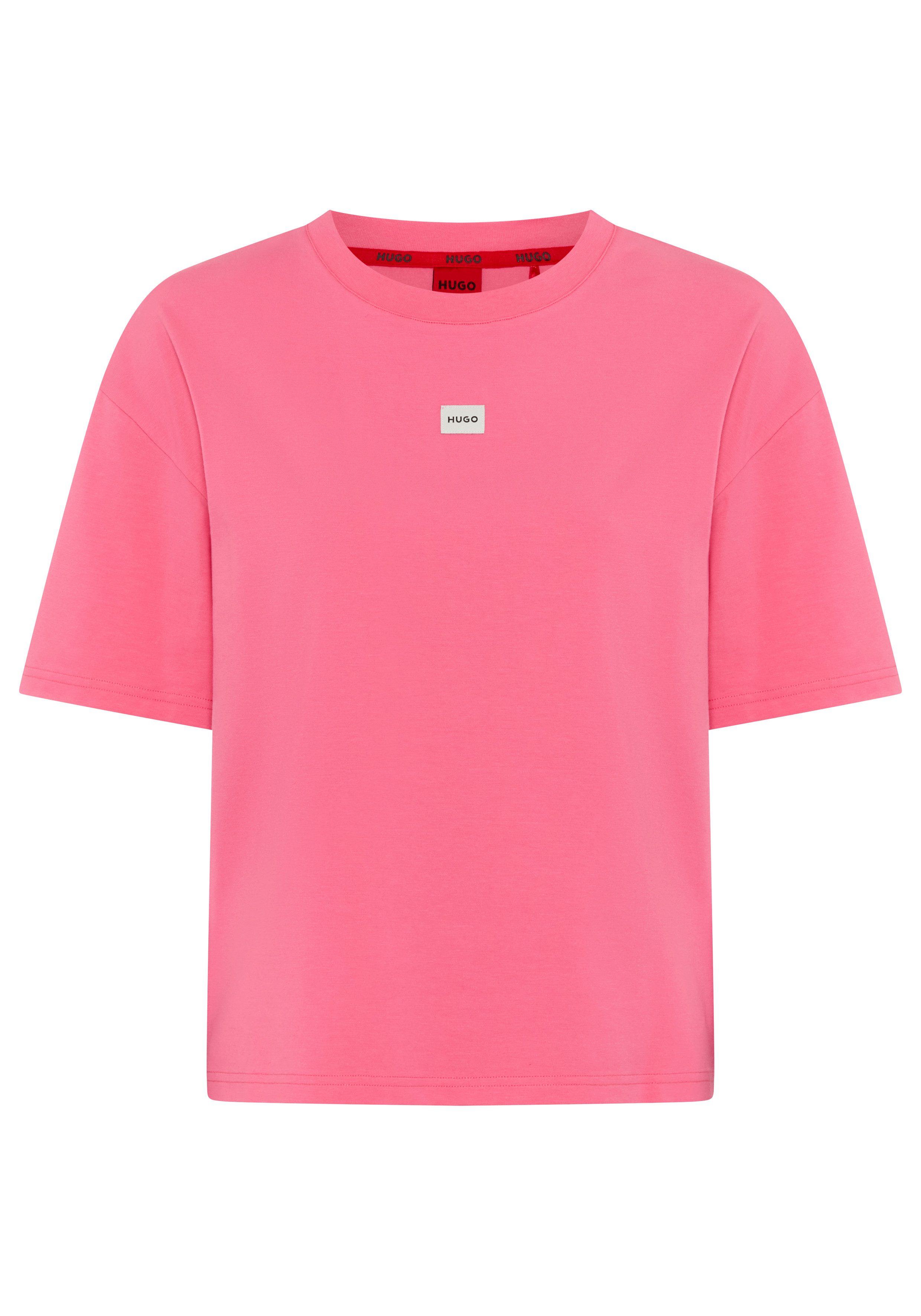 HUGO T-Shirt Signature normale Passofrm, Rundhals günstig online kaufen