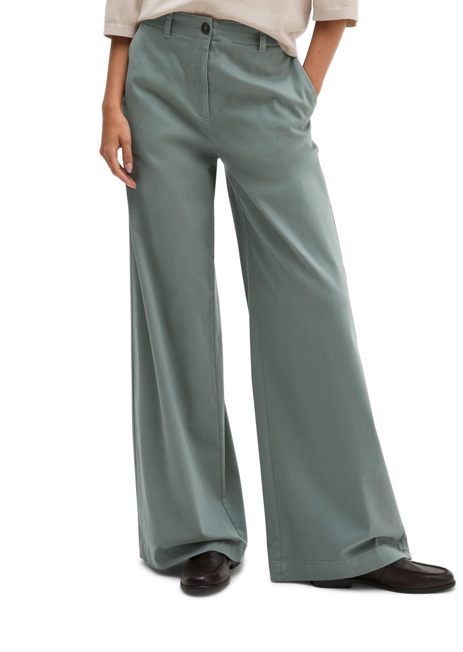 Marc O'Polo Chinohose aus Organic Cotton-Satin-Stretch