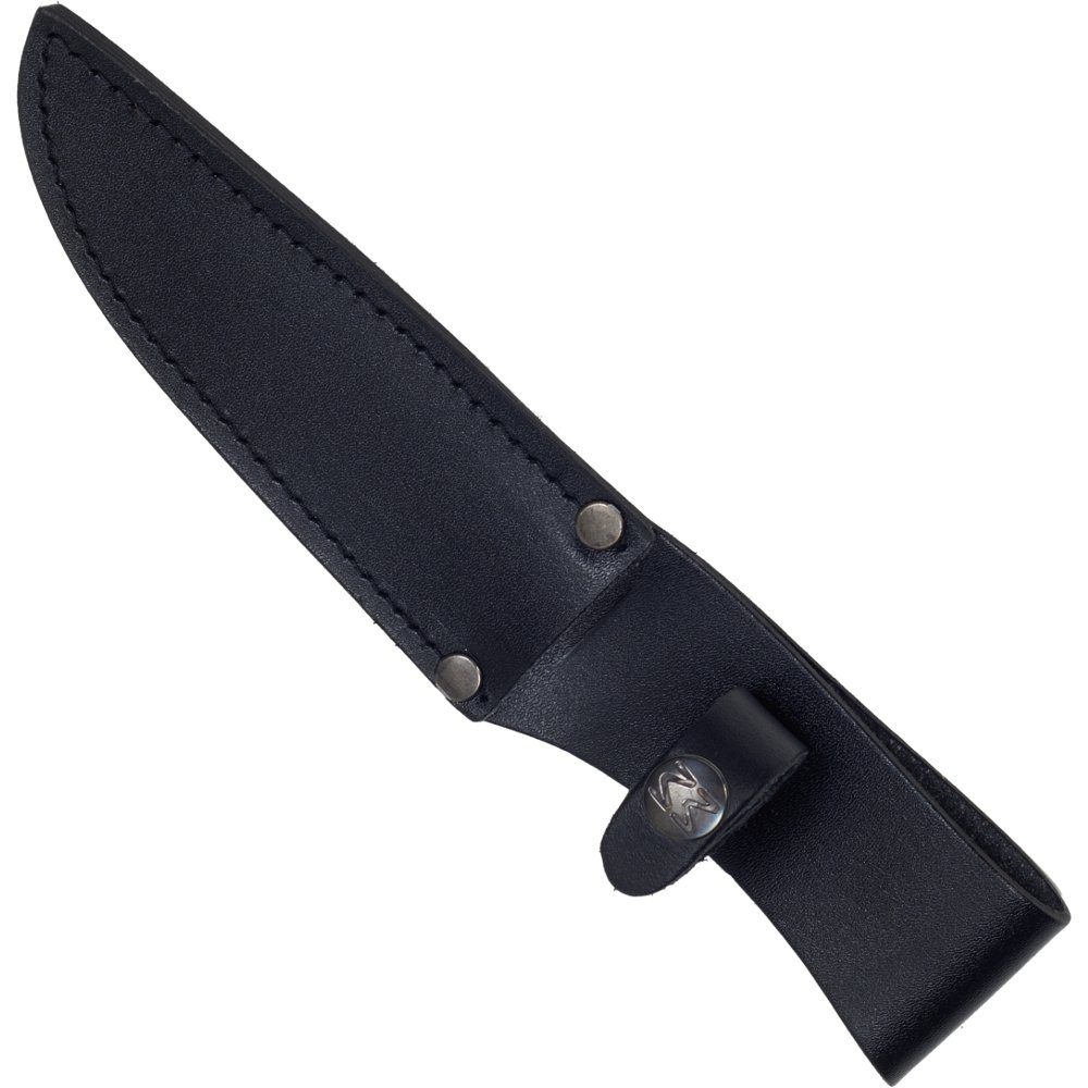 Universalmesser schwarzem Fahrtenmesser Messer mit Haller Griff