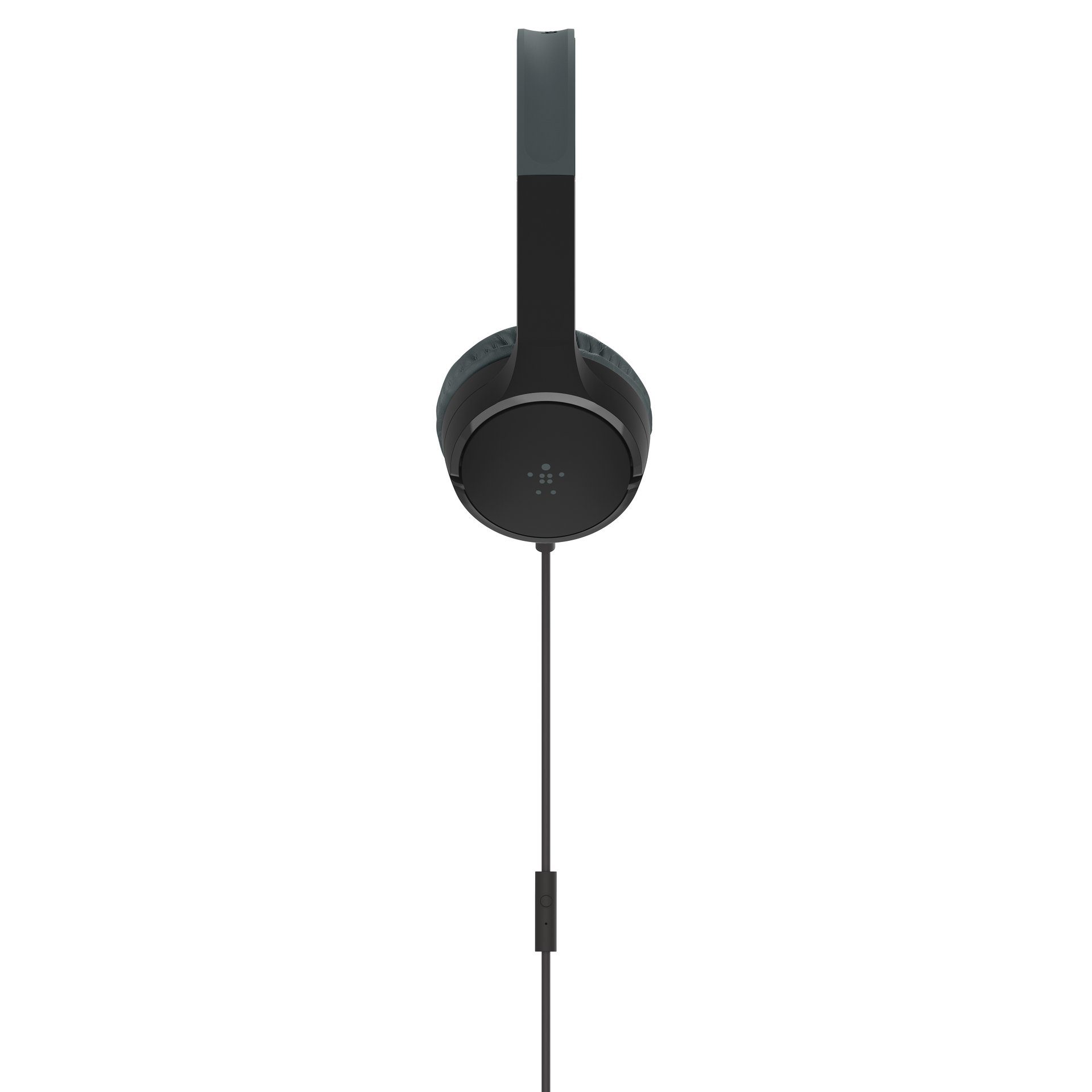 Mini Belkin On-Ear-Kopfhörer Schwarz SOUNDFORM (kabelgebunden)