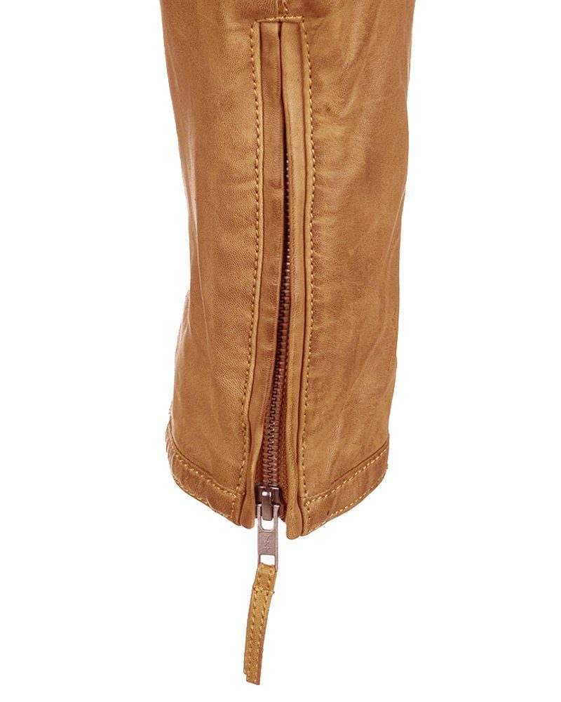 JCC Lederjacke Macadam cognac